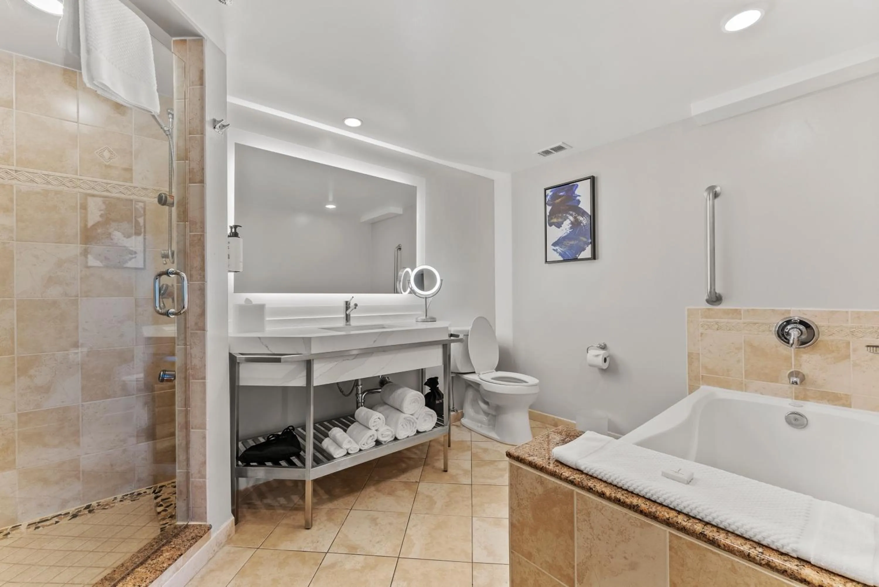 Bathroom in Crowne Plaza Orlando-Downtown by IHG