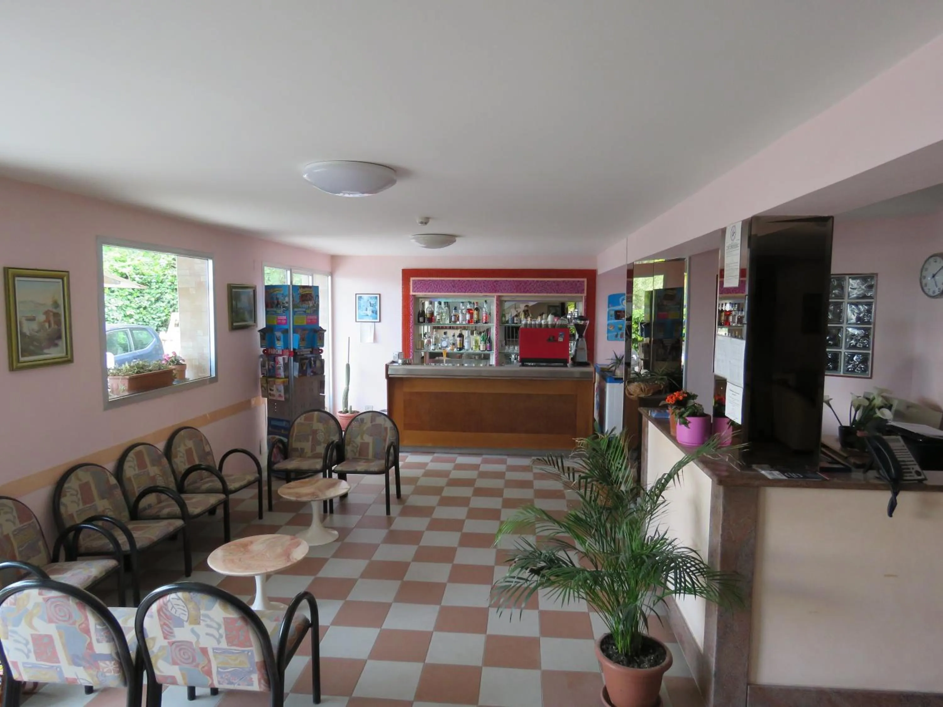 Lobby or reception in Hotel Cliff