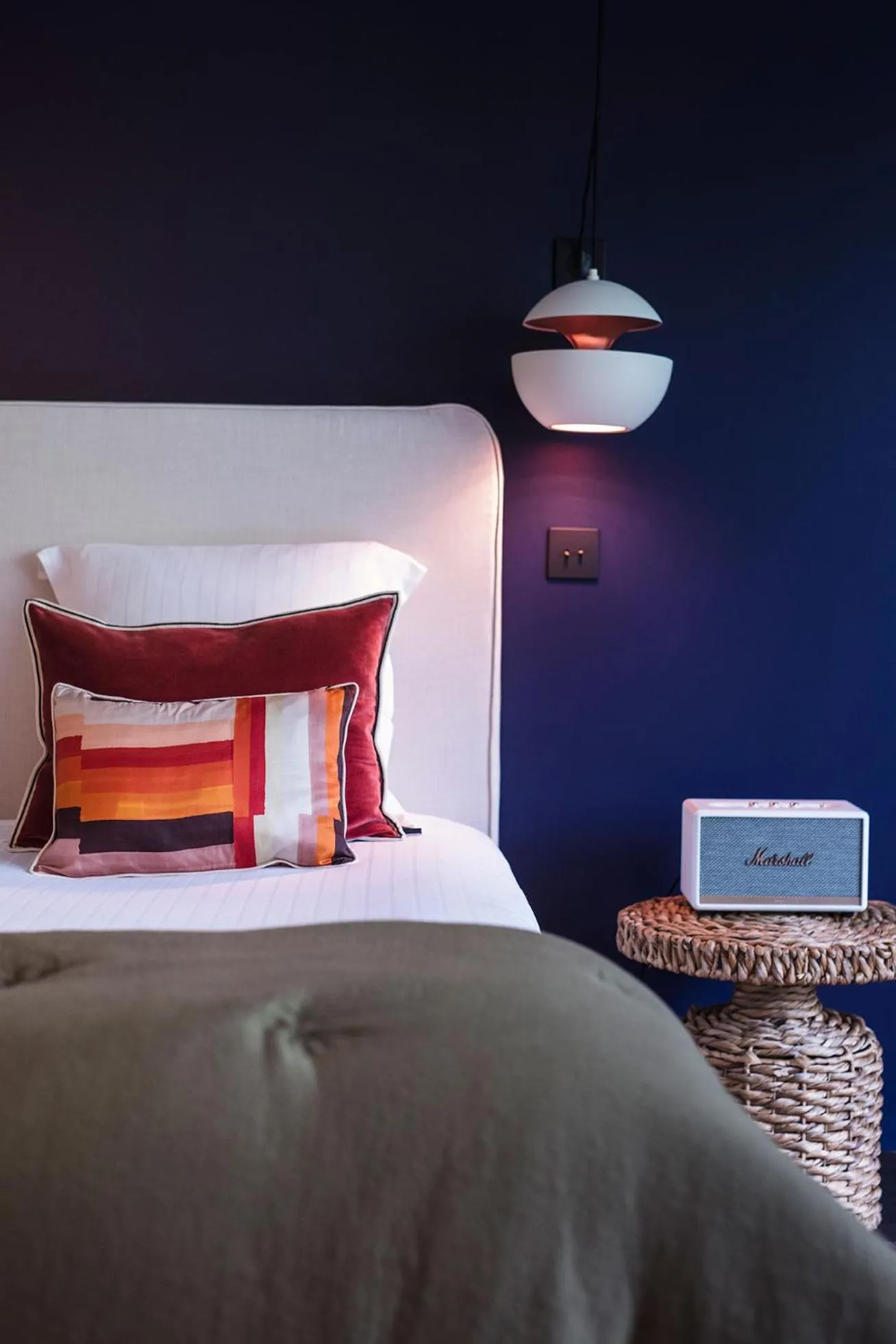 Bed in L'Auberge Basque-Relais & Châteaux