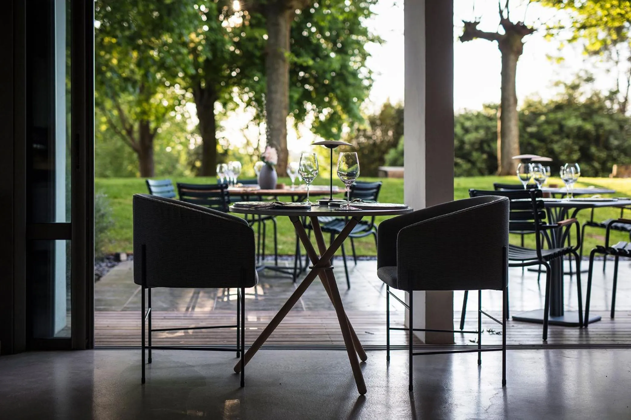 Restaurant/places to eat in L'Auberge Basque-Relais & Châteaux