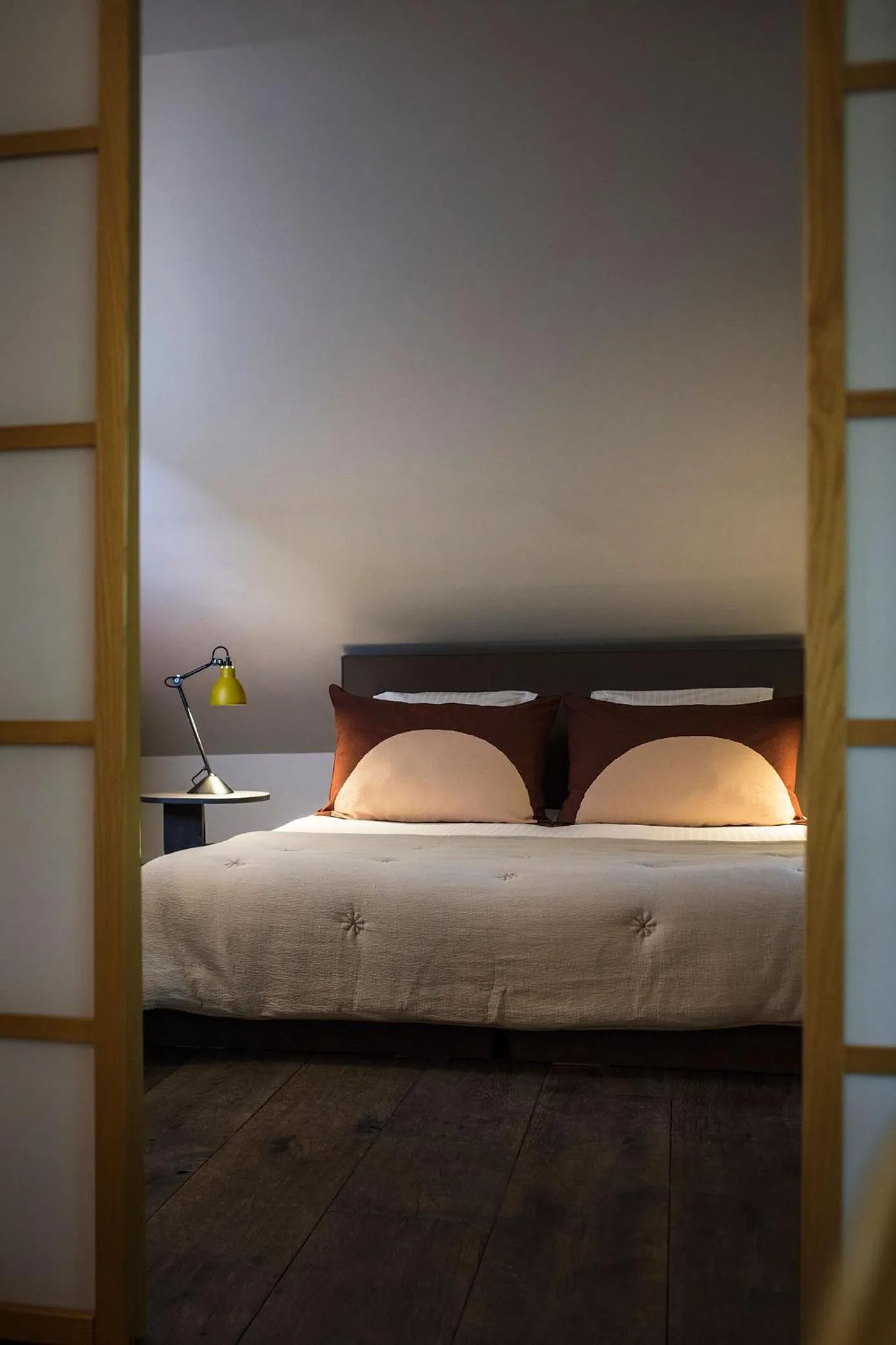 Bed in L'Auberge Basque-Relais & Châteaux