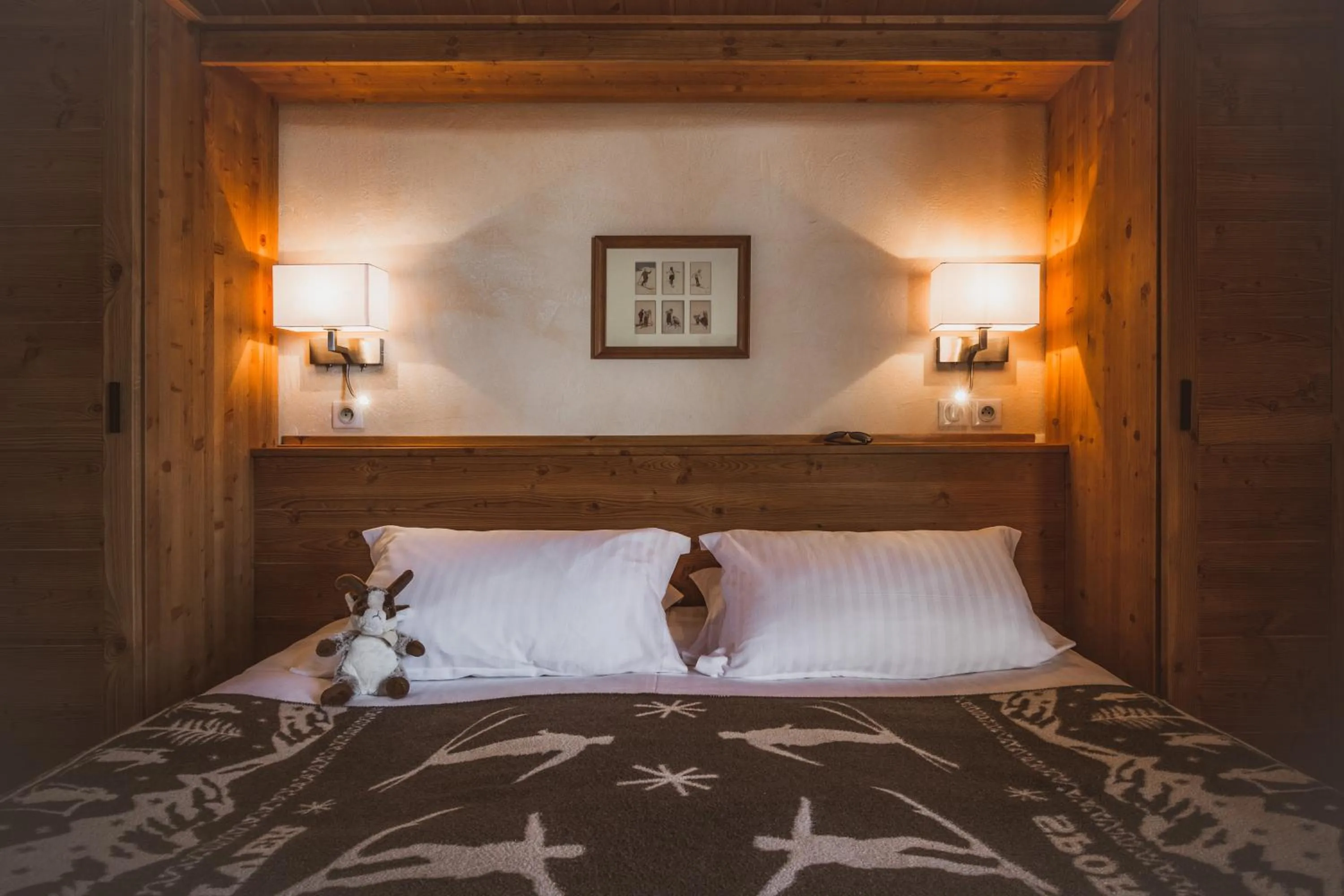Bed in Hôtel Le Sherpa Val Thorens