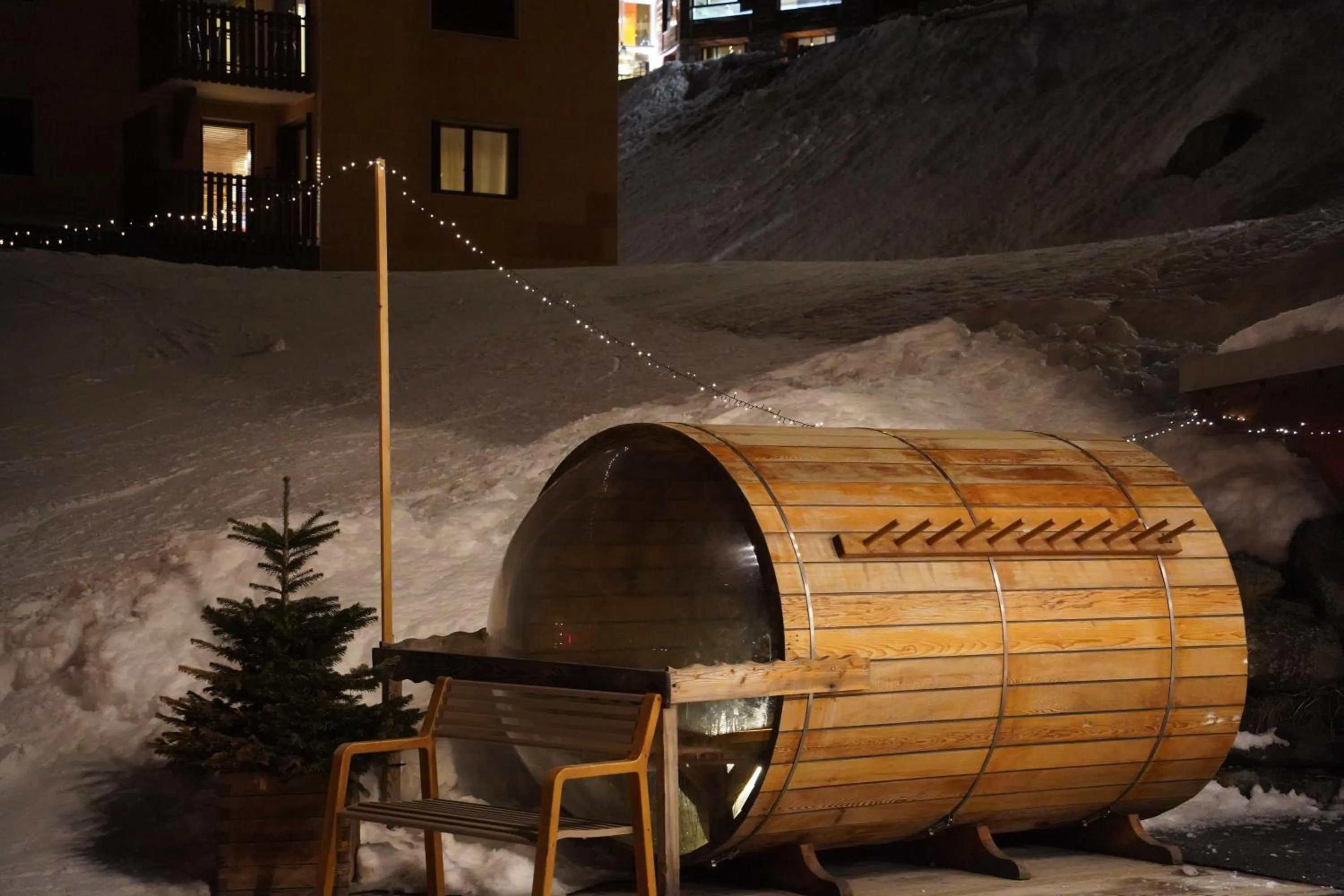 Sauna in Hôtel Le Sherpa Val Thorens
