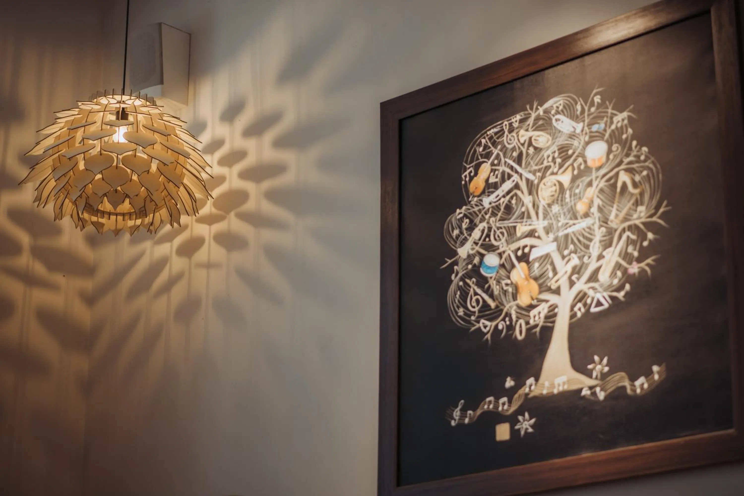 Decorative detail in Thang Long Opera Hotel