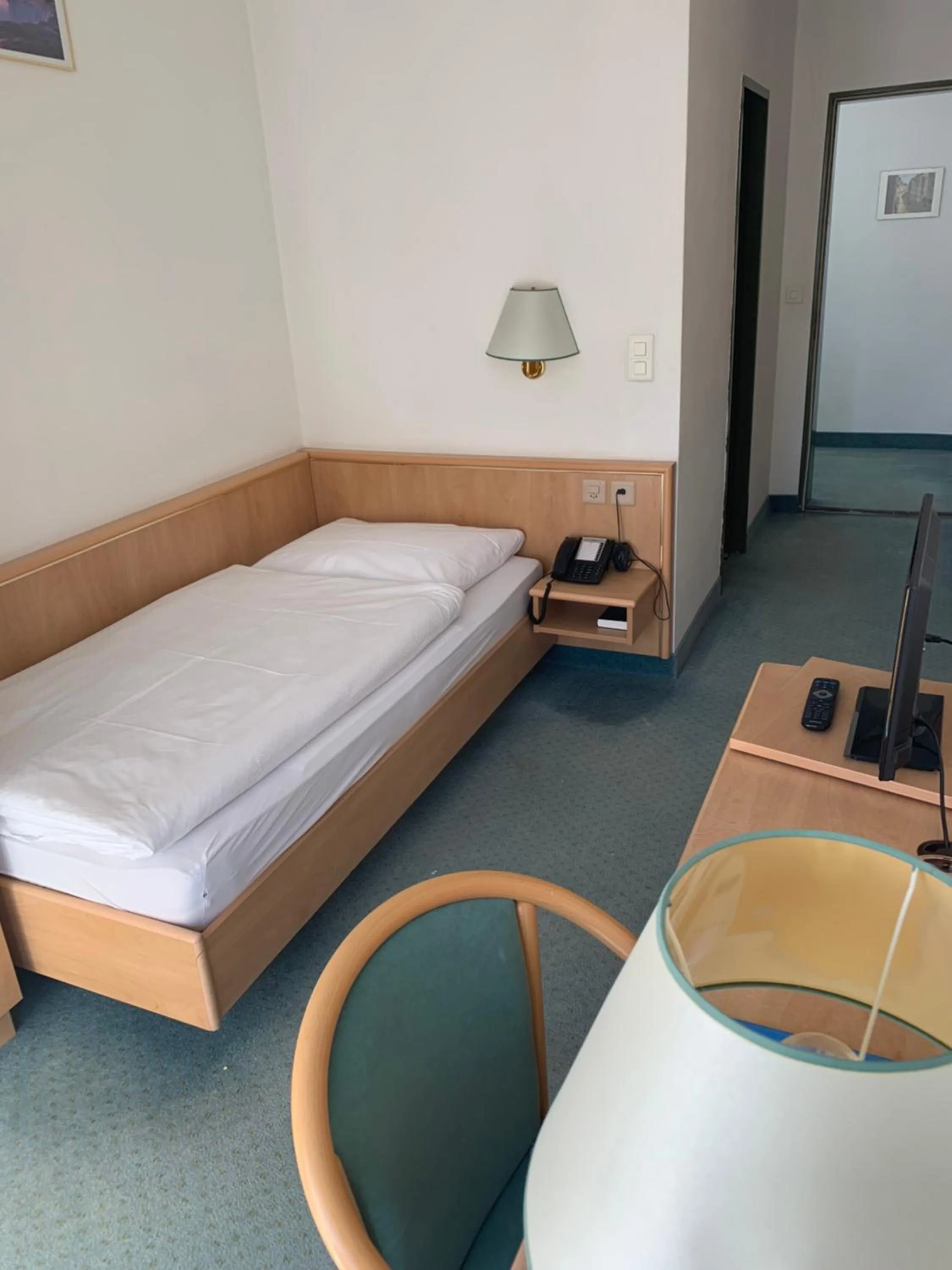 Photo of the whole room, Bed in Gornergrat Dorf Hotel