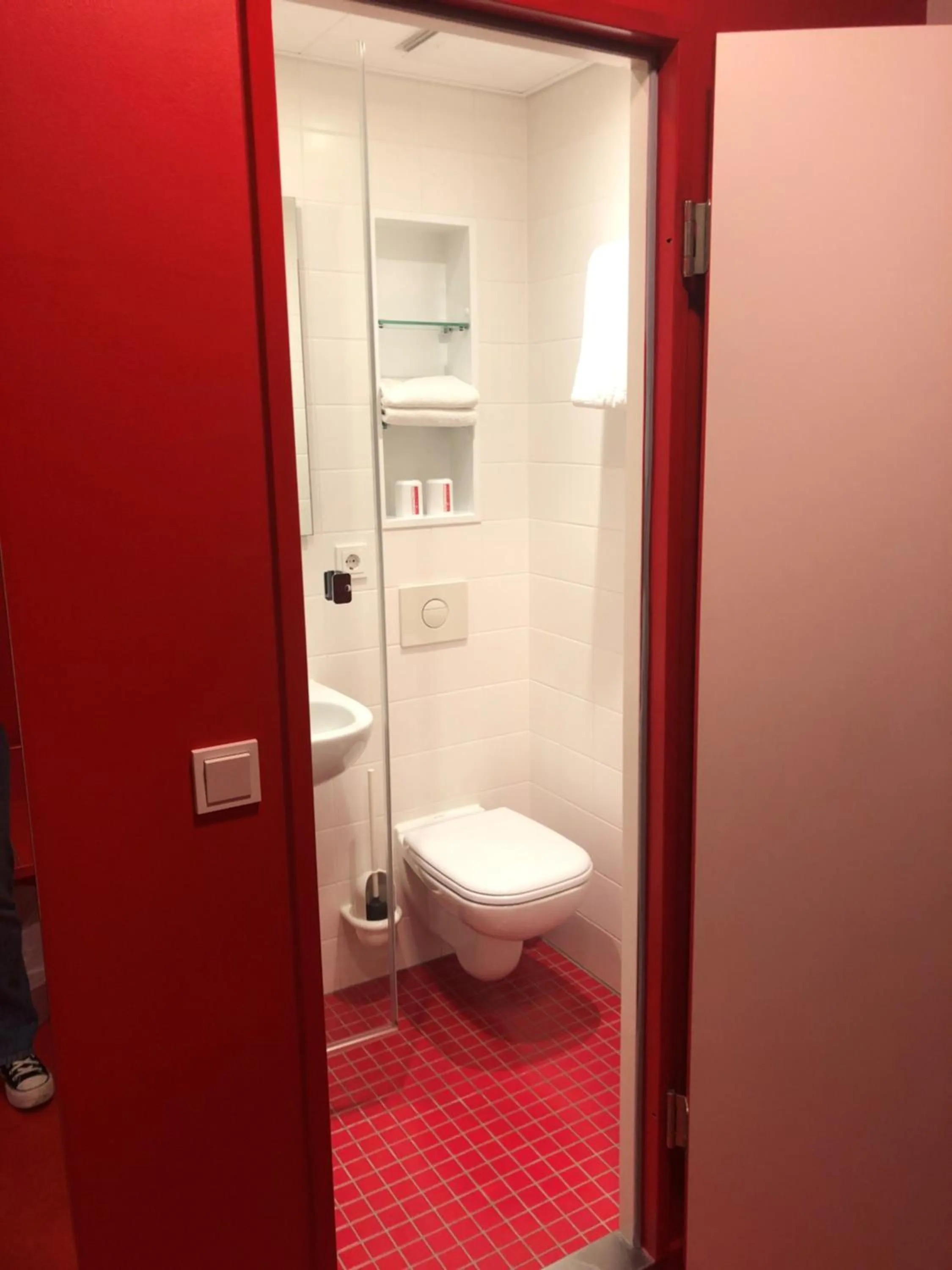 Toilet in havenhostel Bremerhaven