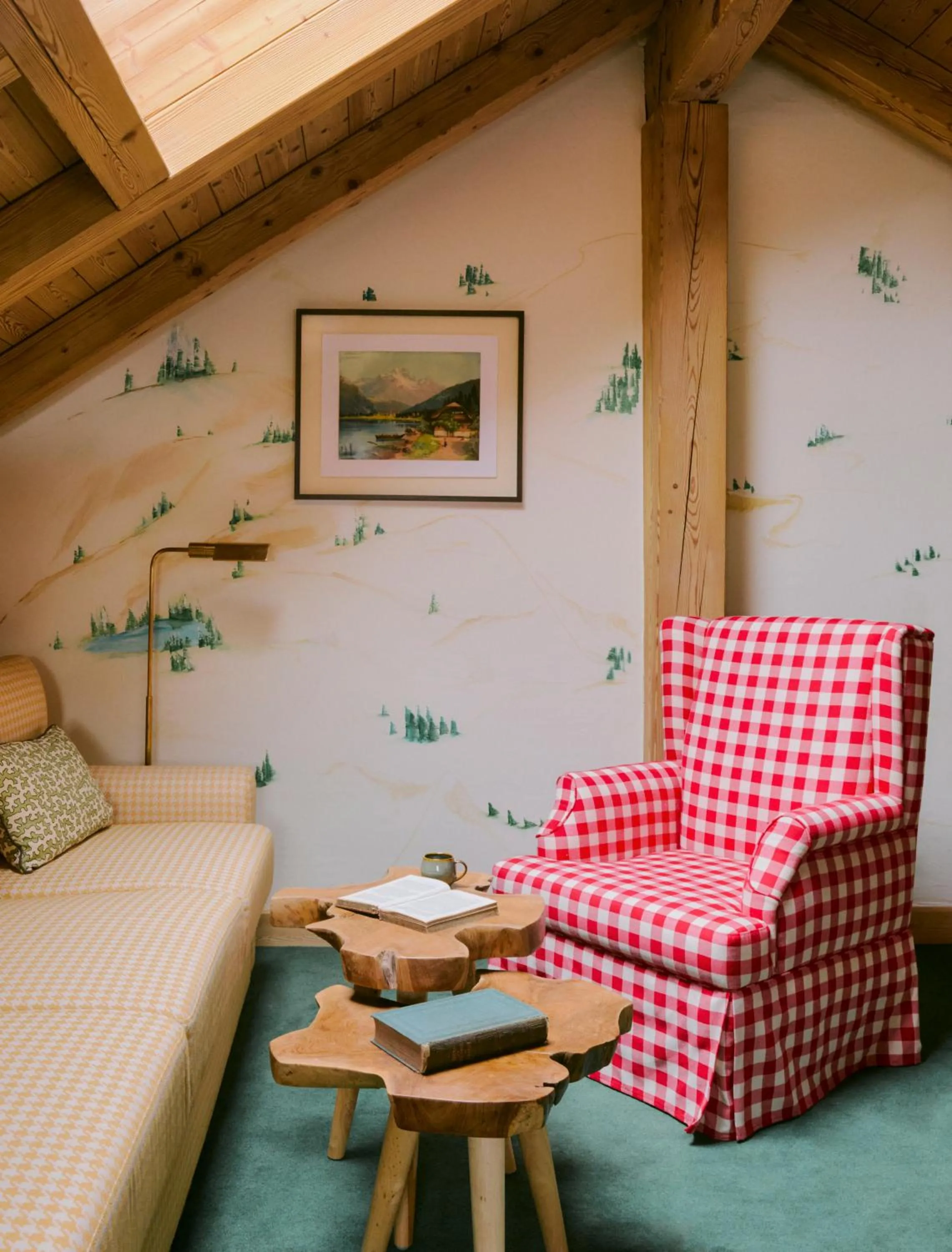 Living room in Hôtel Saint-Georges Relais & Châteaux