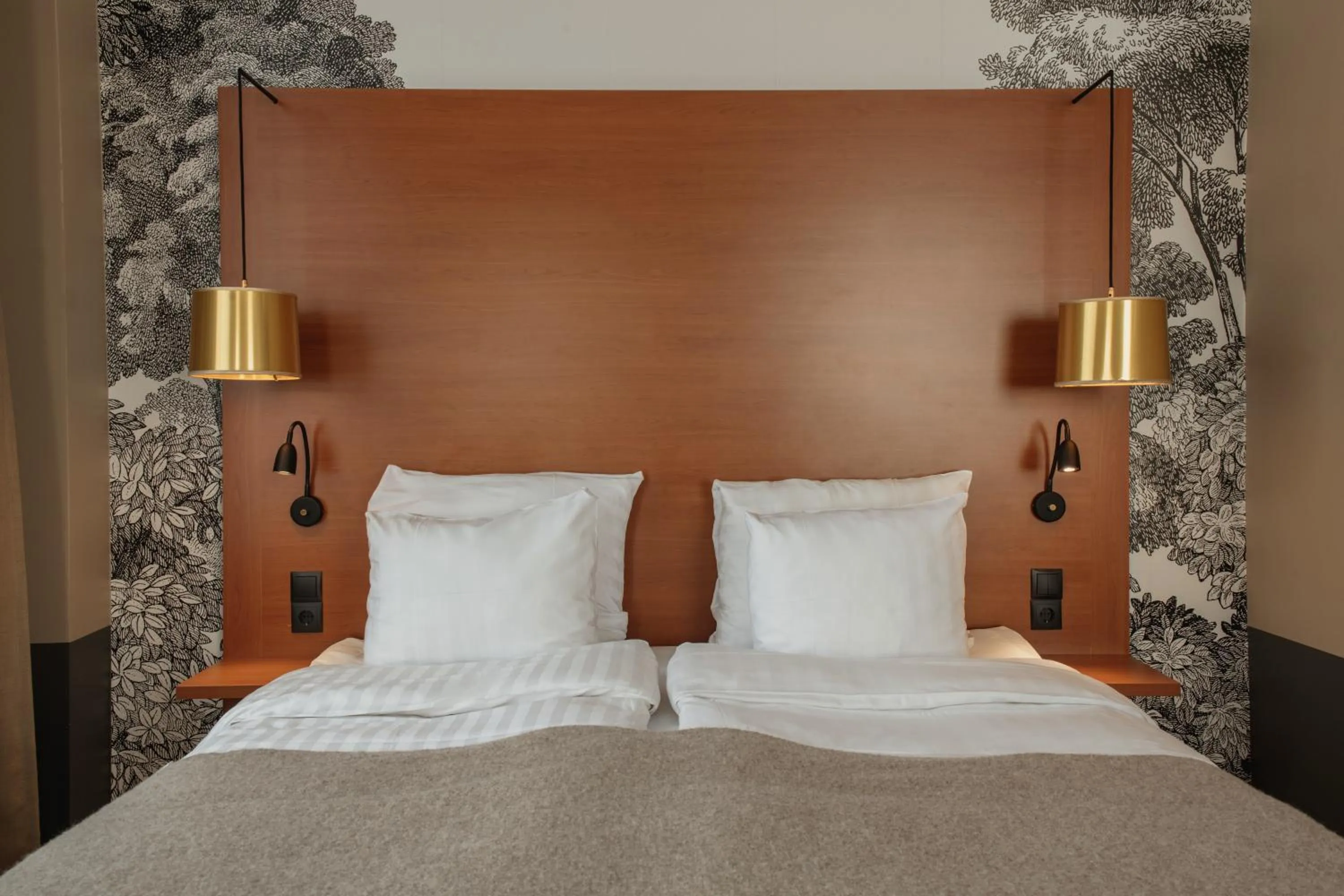 Bed in Home Hotel Temperance