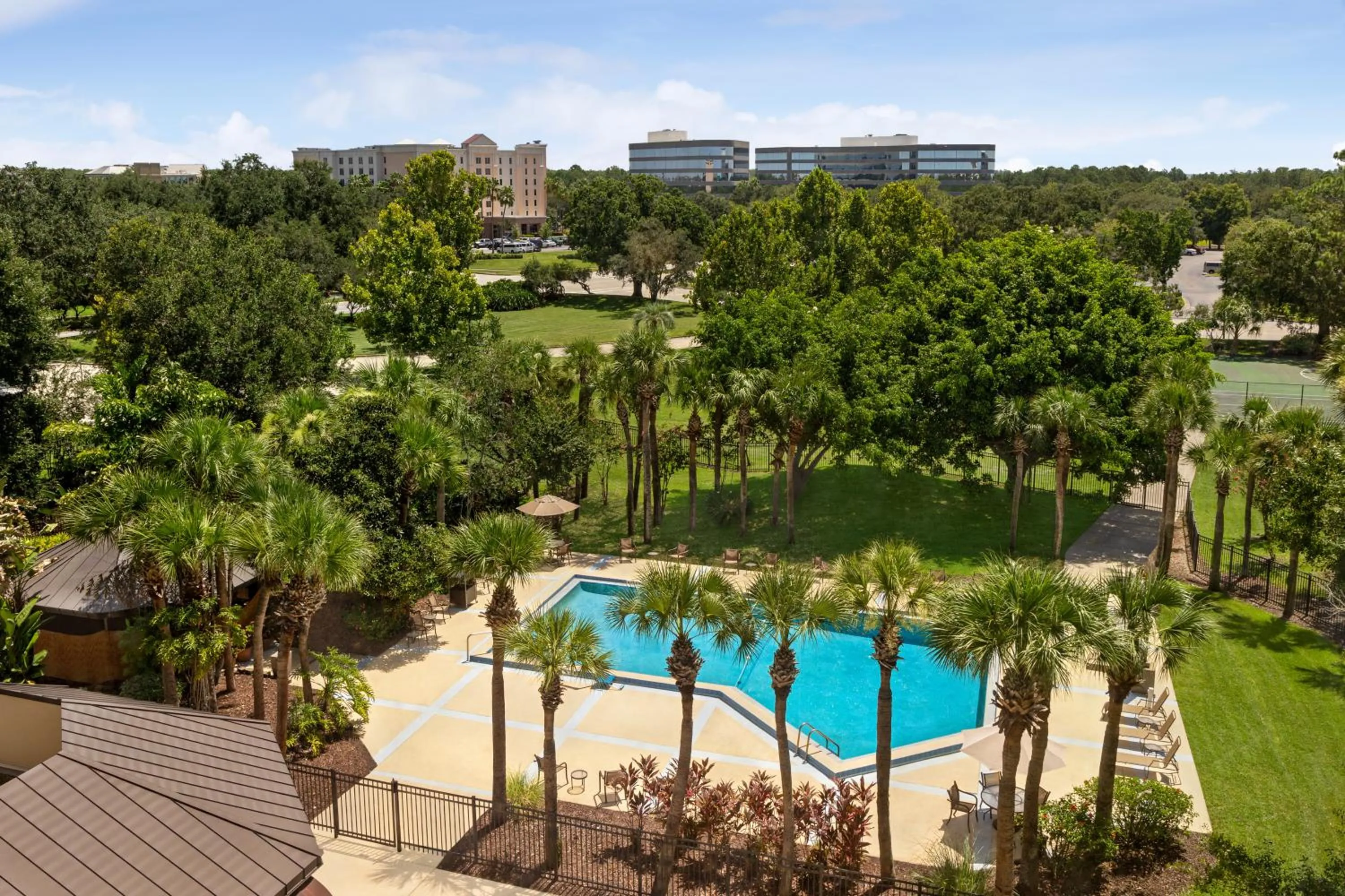Pool view in Holiday Inn Orlando International Airport by IHG