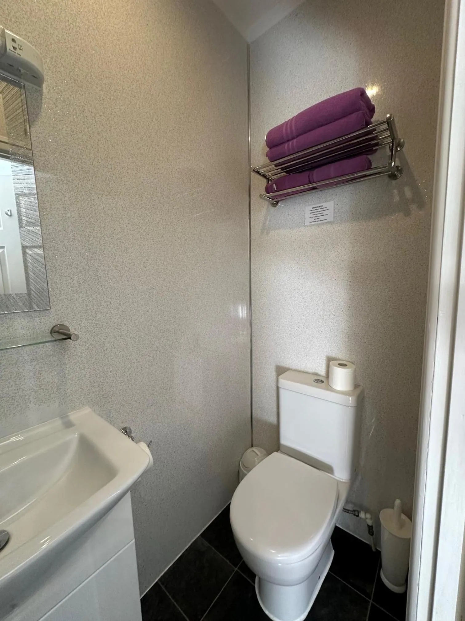 Bathroom in The Chocolate Box Guest House