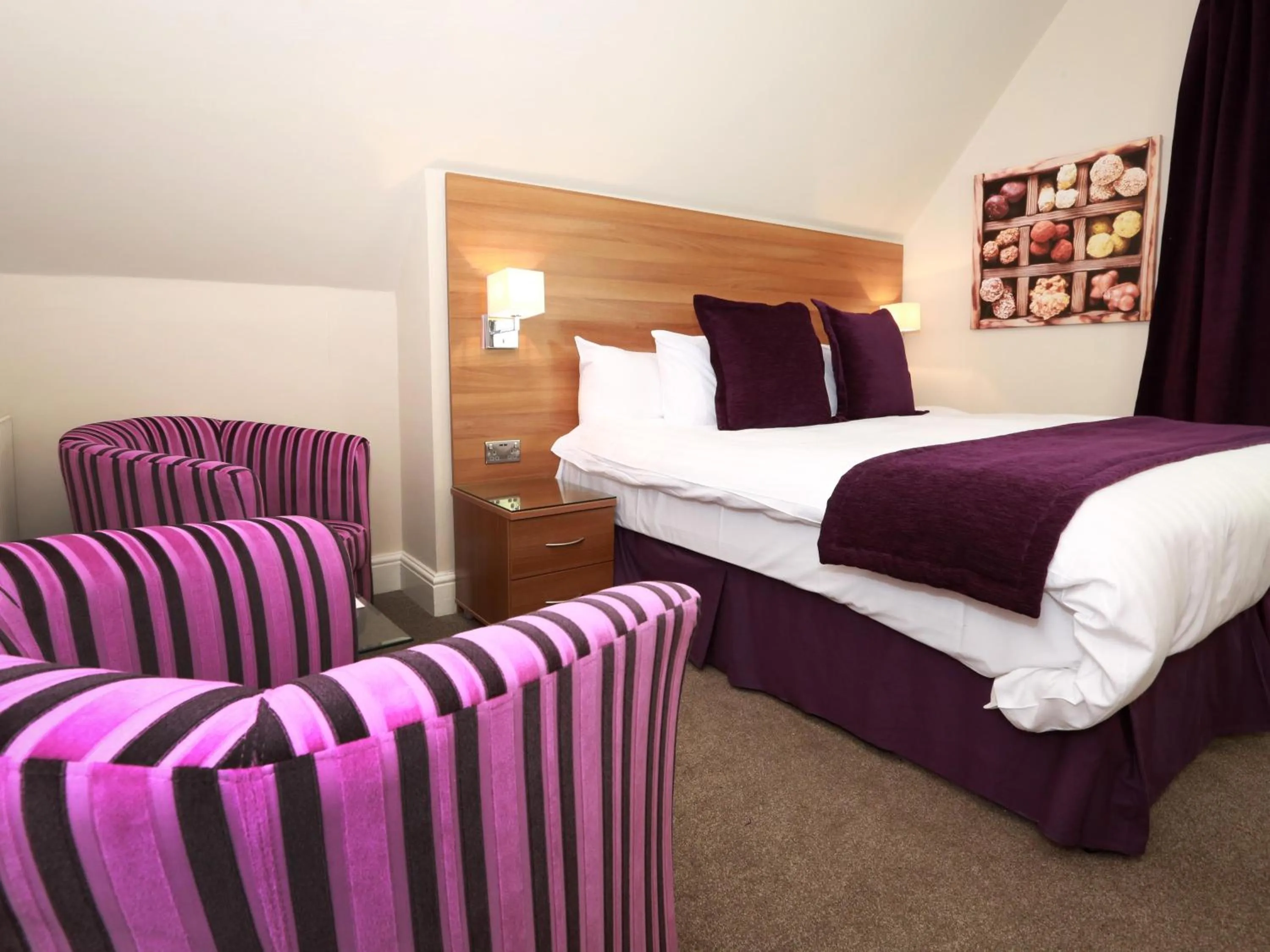 Bedroom, Bed in The Chocolate Box Guest House