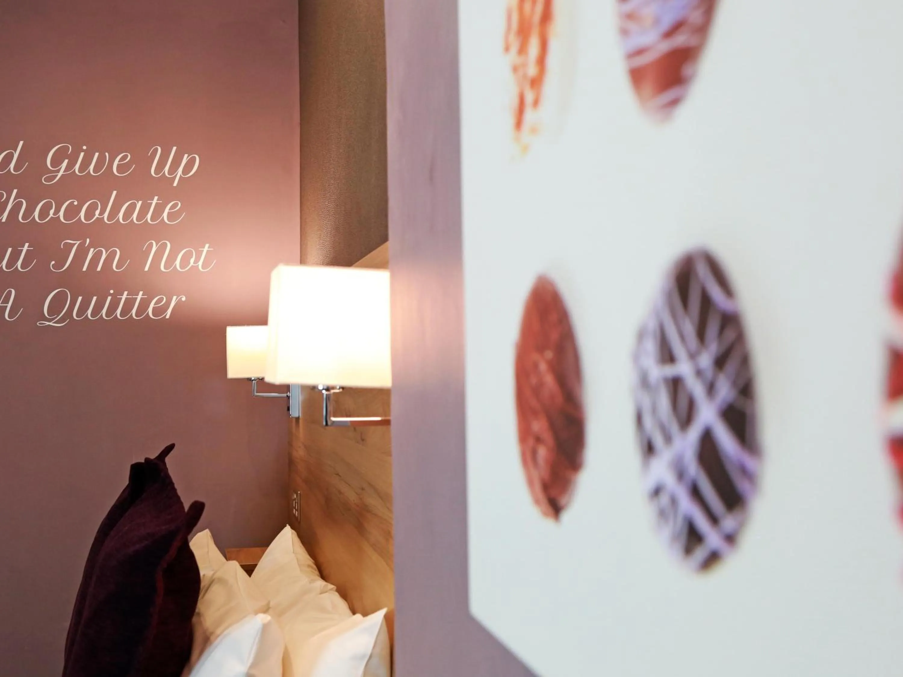 Bedroom, Bed in The Chocolate Box Guest House