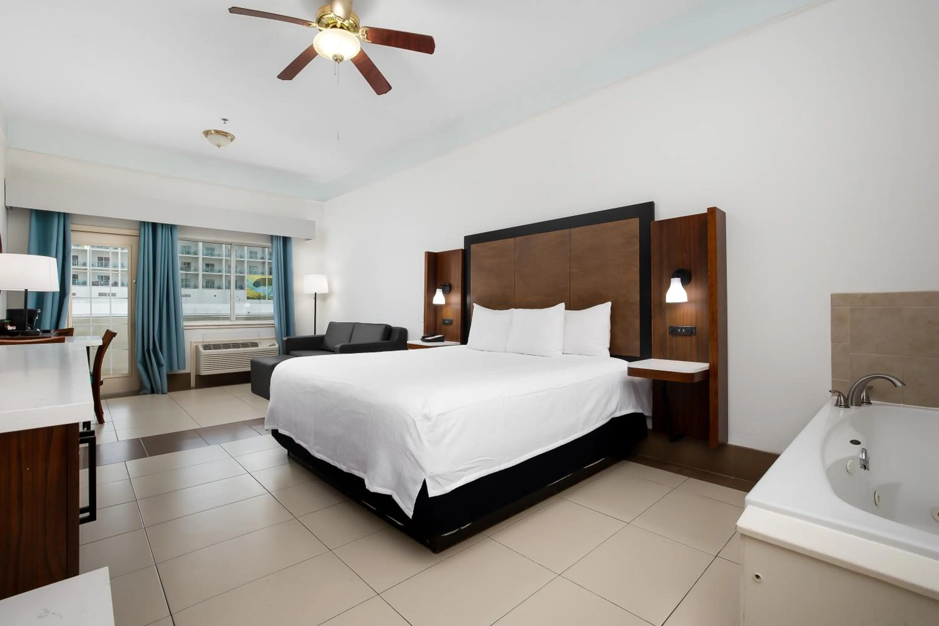 Bedroom, Bed in Sand Rose Beach Resort