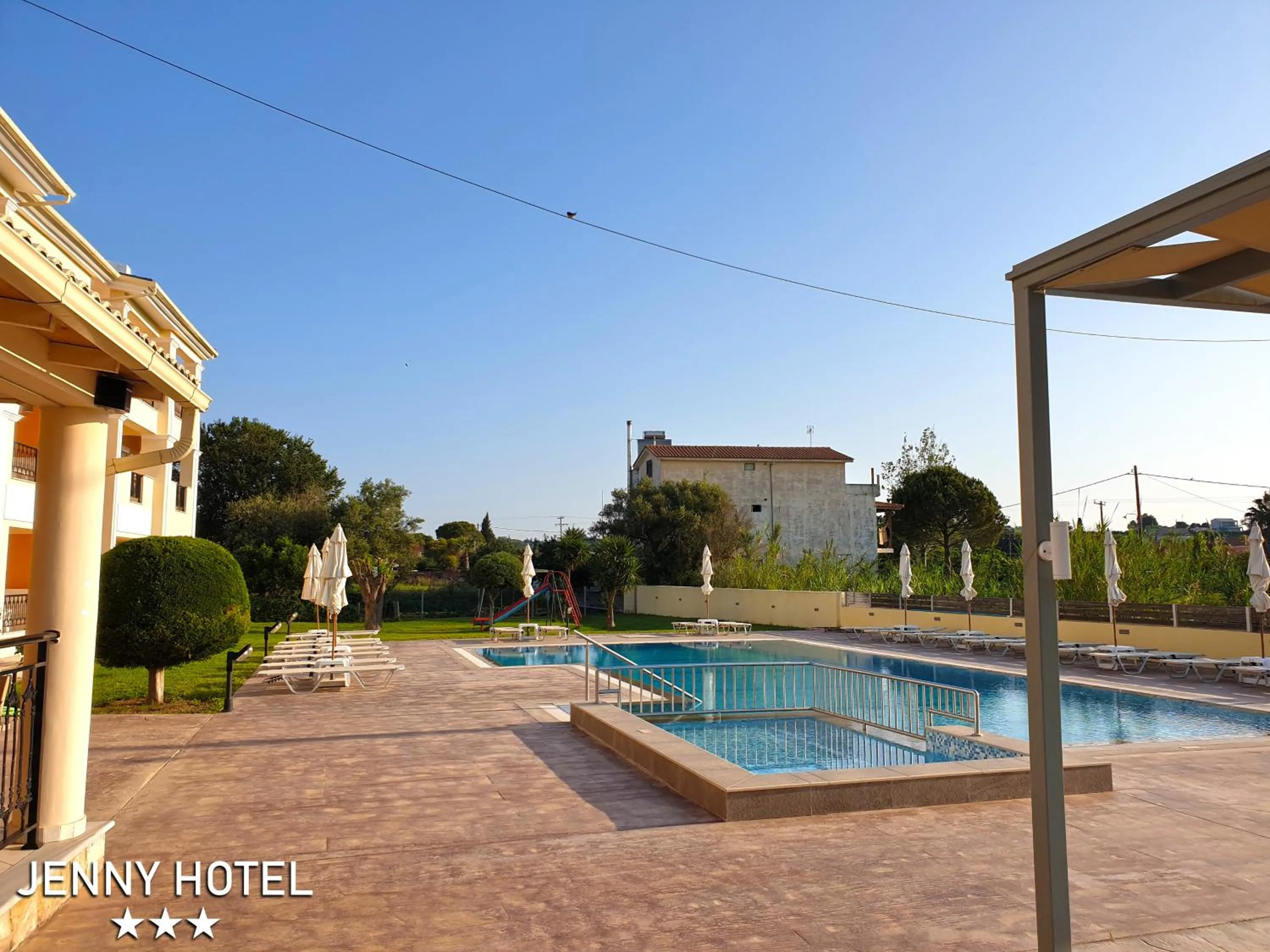 Pool view in Jenny Hotel