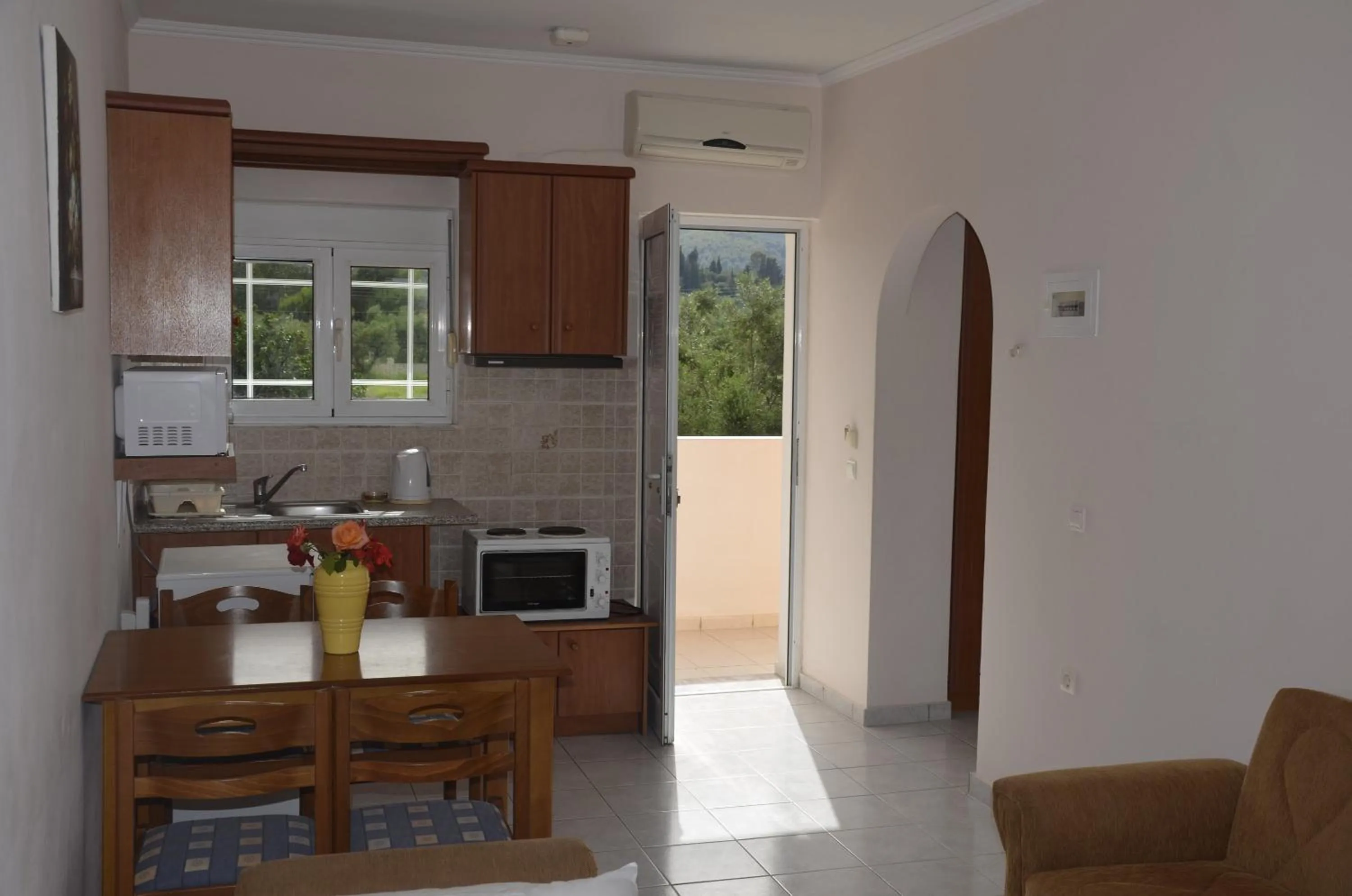 Kitchen or kitchenette in Jenny Hotel