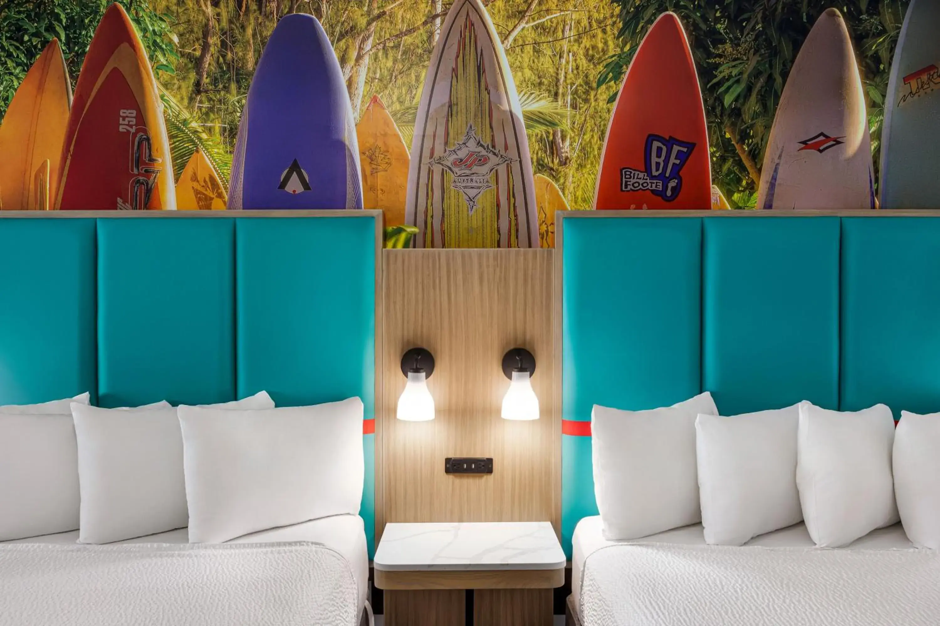 Queen Room with Two Queen Beds and Balcony - Ocean View in La Copa Inn Beach Hotel Queen Room with Two Queen Beds and Balcony - Ocean View in La Copa Inn Beach Hotel