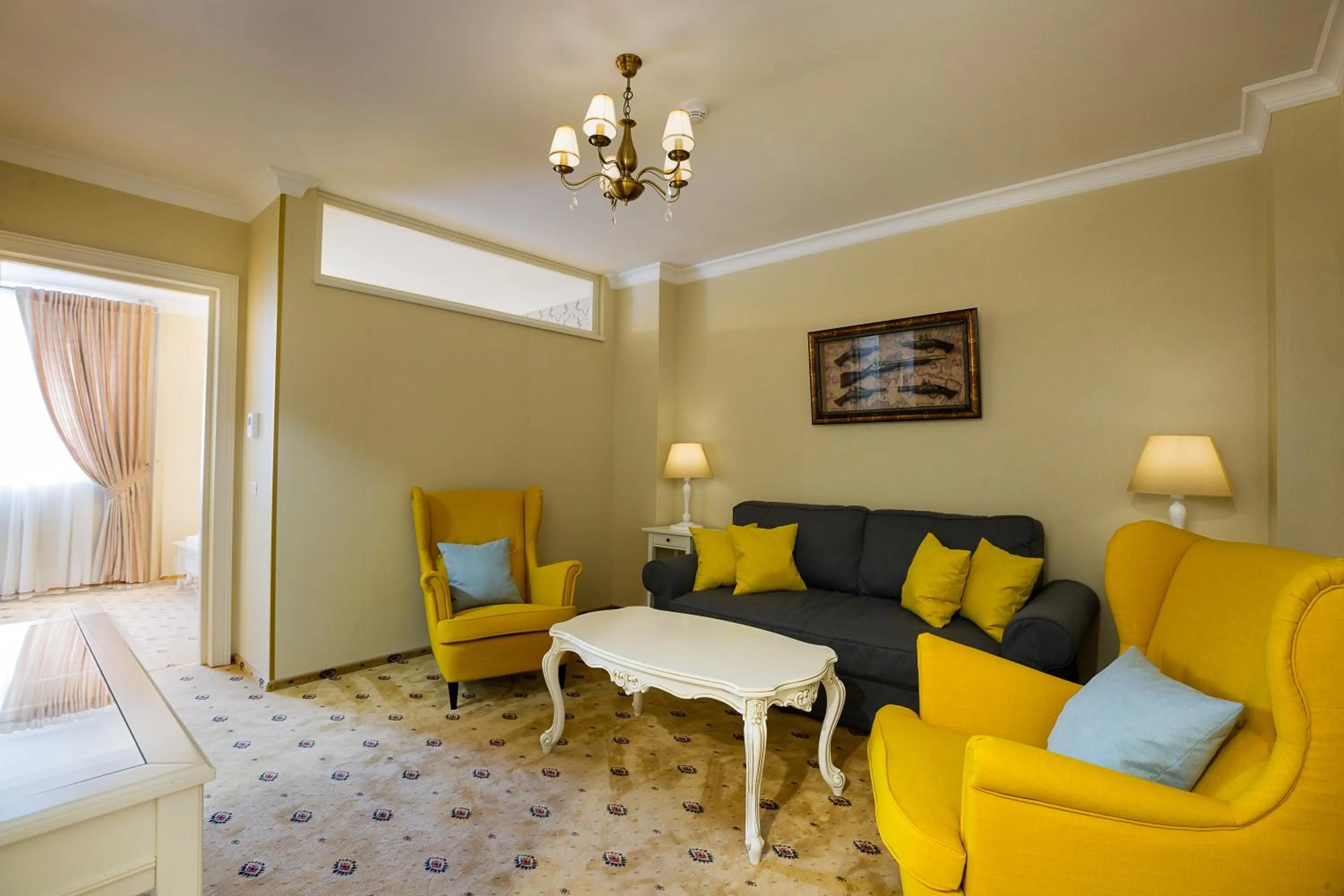 Living room in Hotel Saint Germain