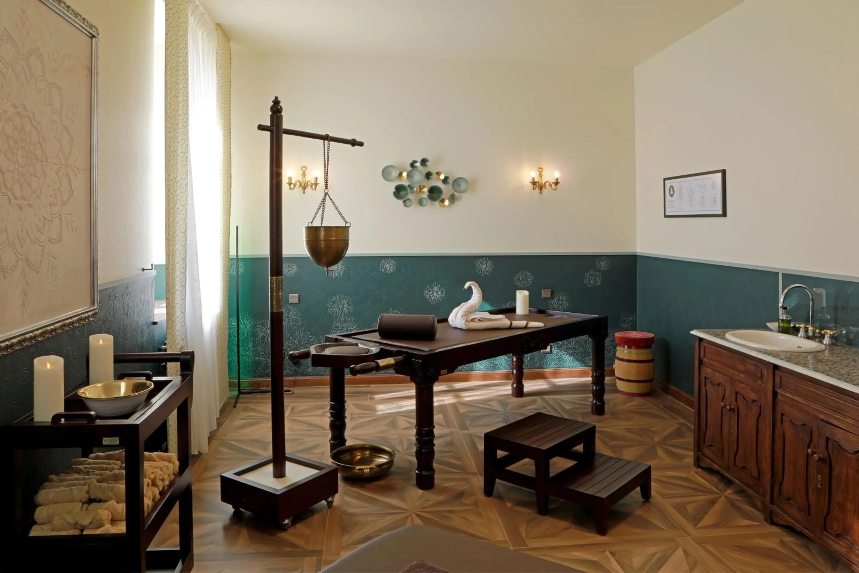 Spa and wellness centre/facilities in Hôtel Le Cep & Spa