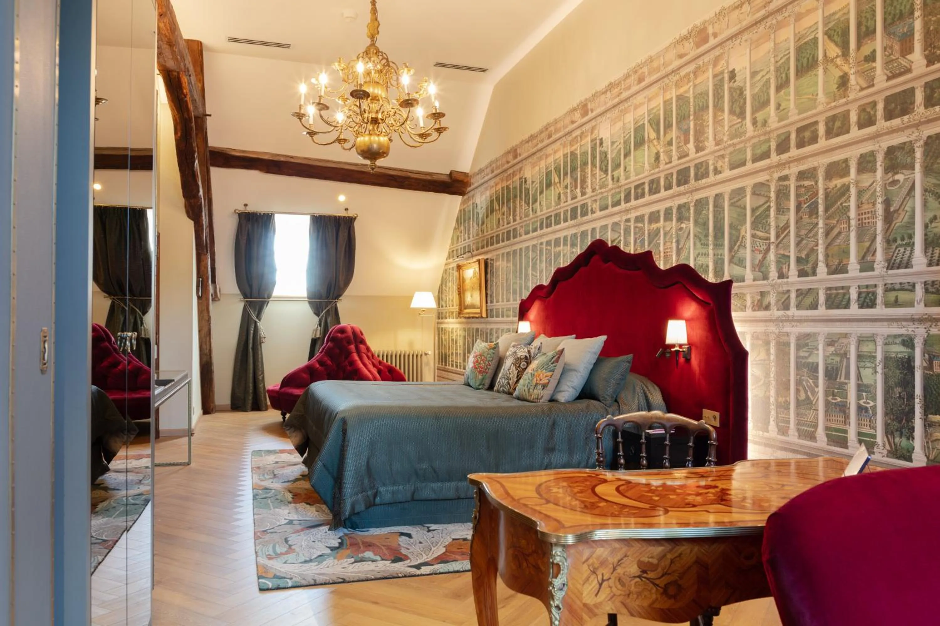 Bedroom in Hôtel Le Cep & Spa