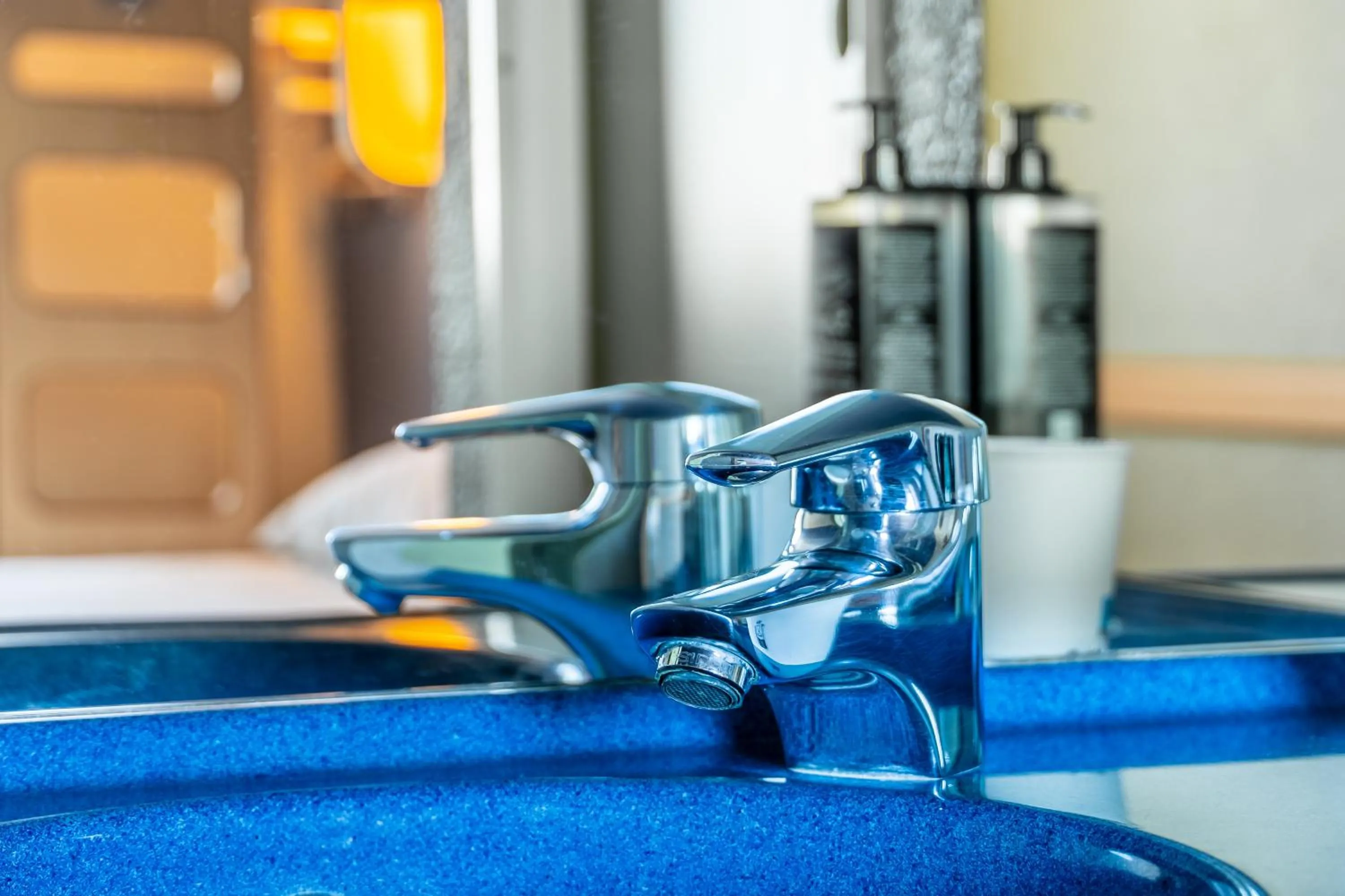 Bathroom in ibis budget La Roche Sur Yon Vendespace