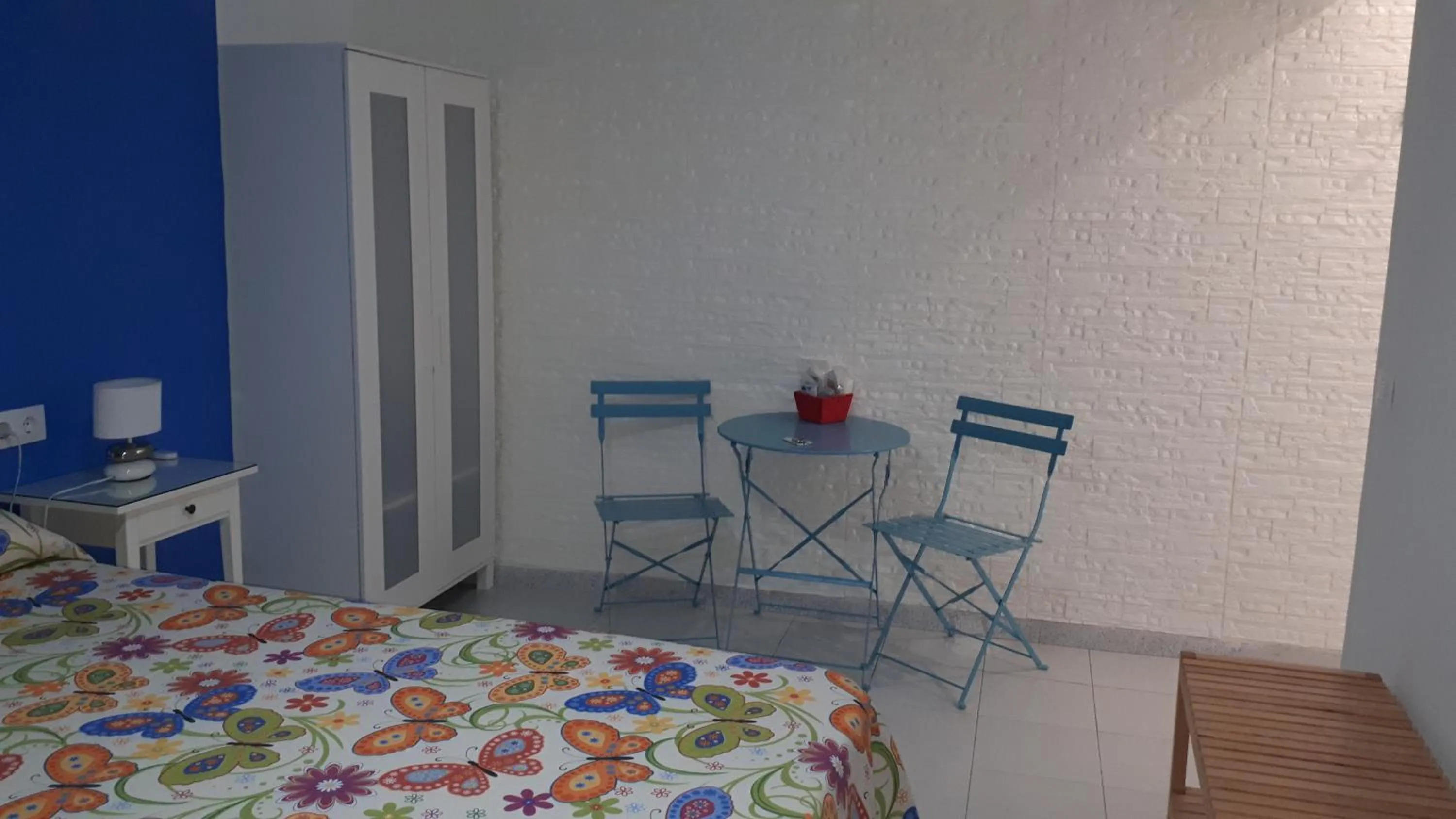 Decorative detail, Bed in Casa Camino al Castillo