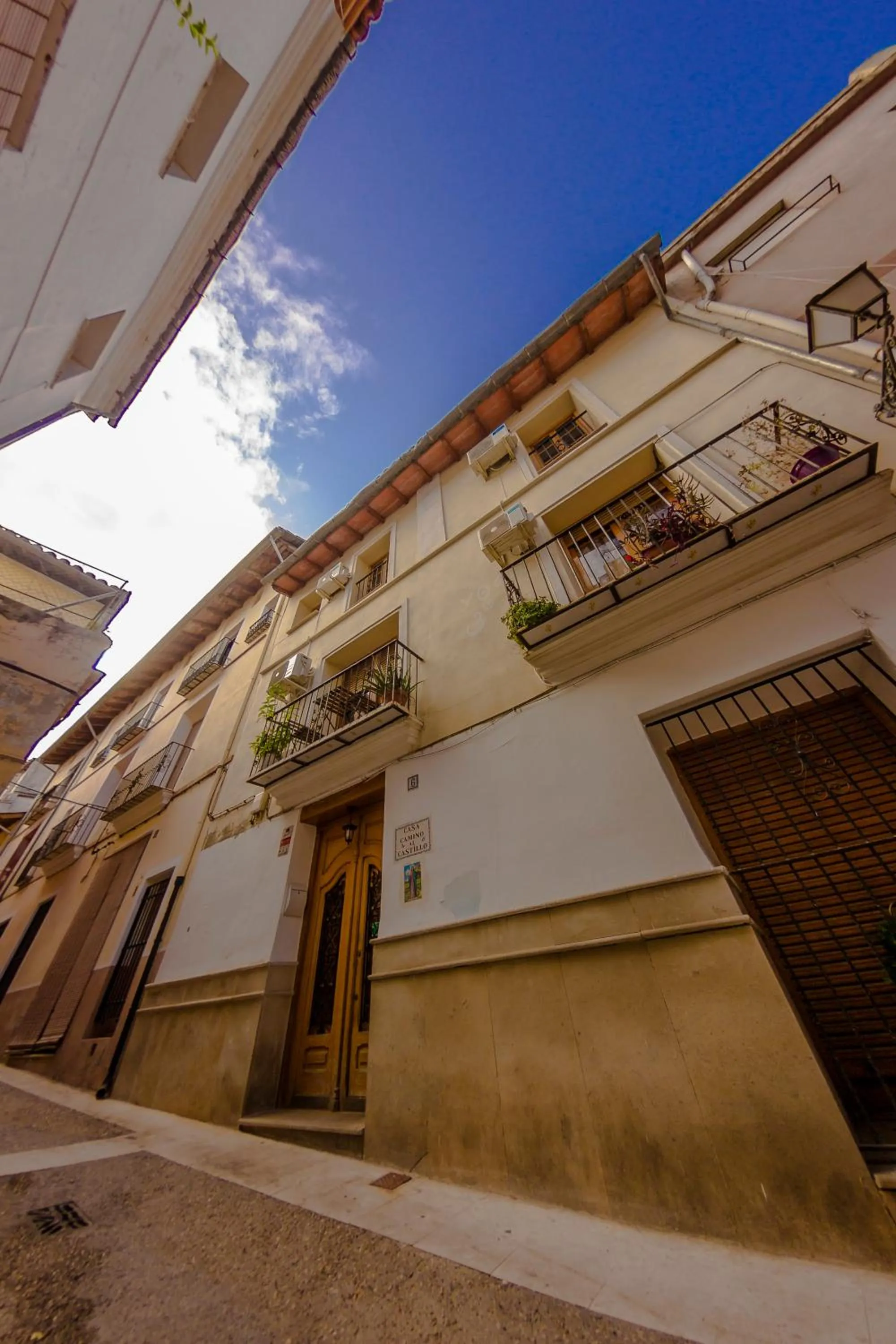 Facade/entrance in Casa Camino al Castillo