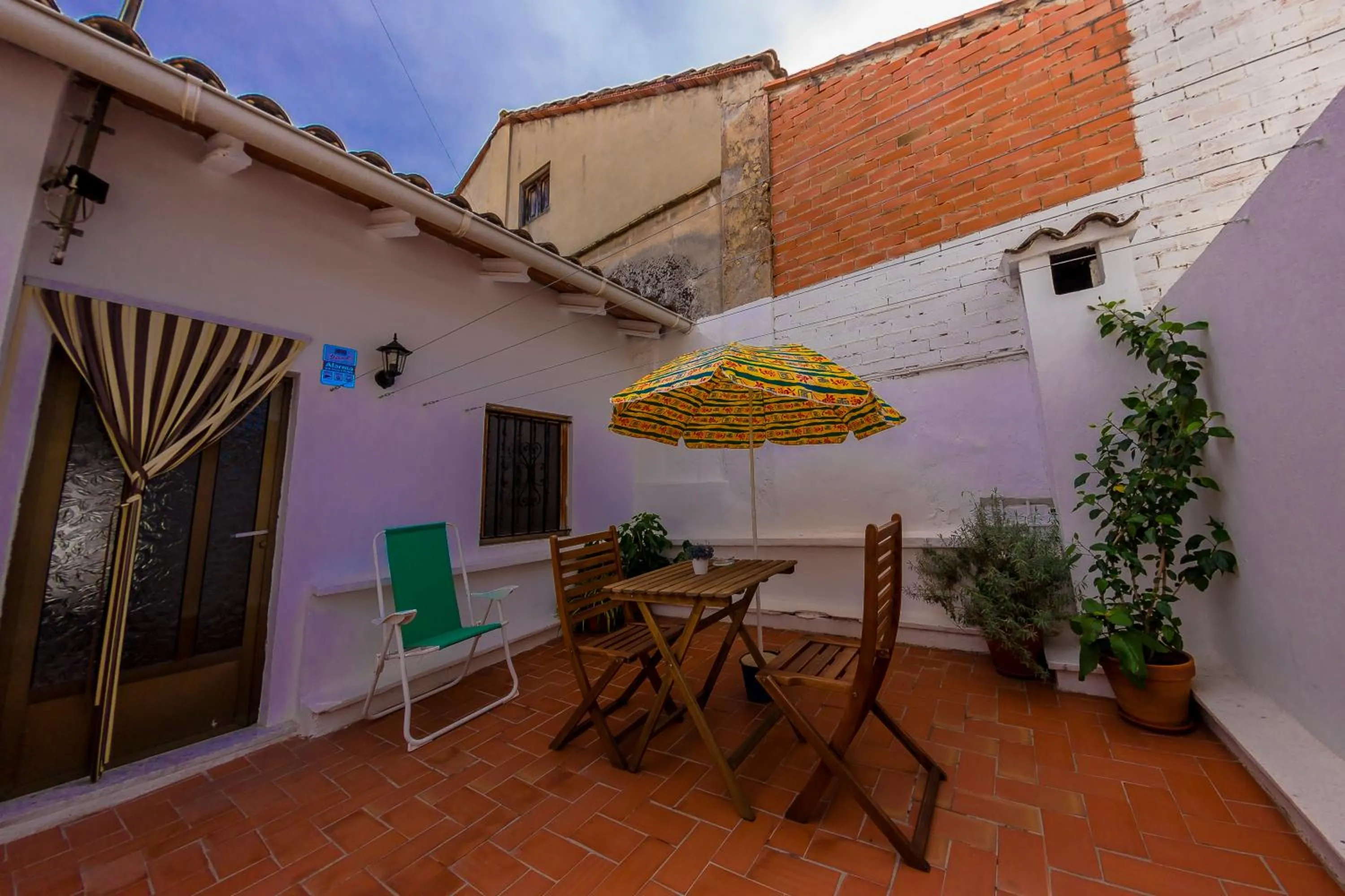 Balcony/Terrace in Casa Camino al Castillo