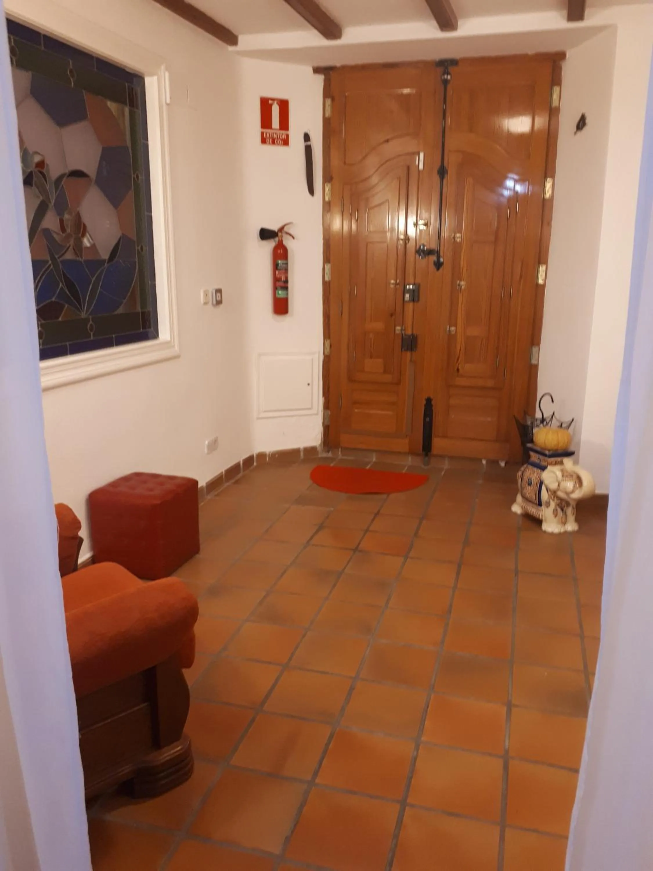 Lobby or reception in Casa Camino al Castillo