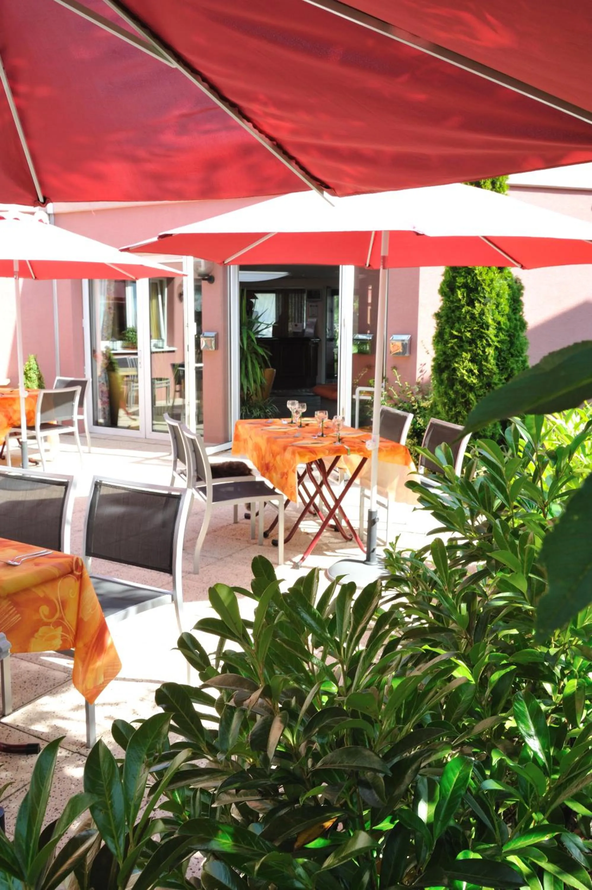 Balcony/Terrace in Hotel Restaurant Le Coquelicot