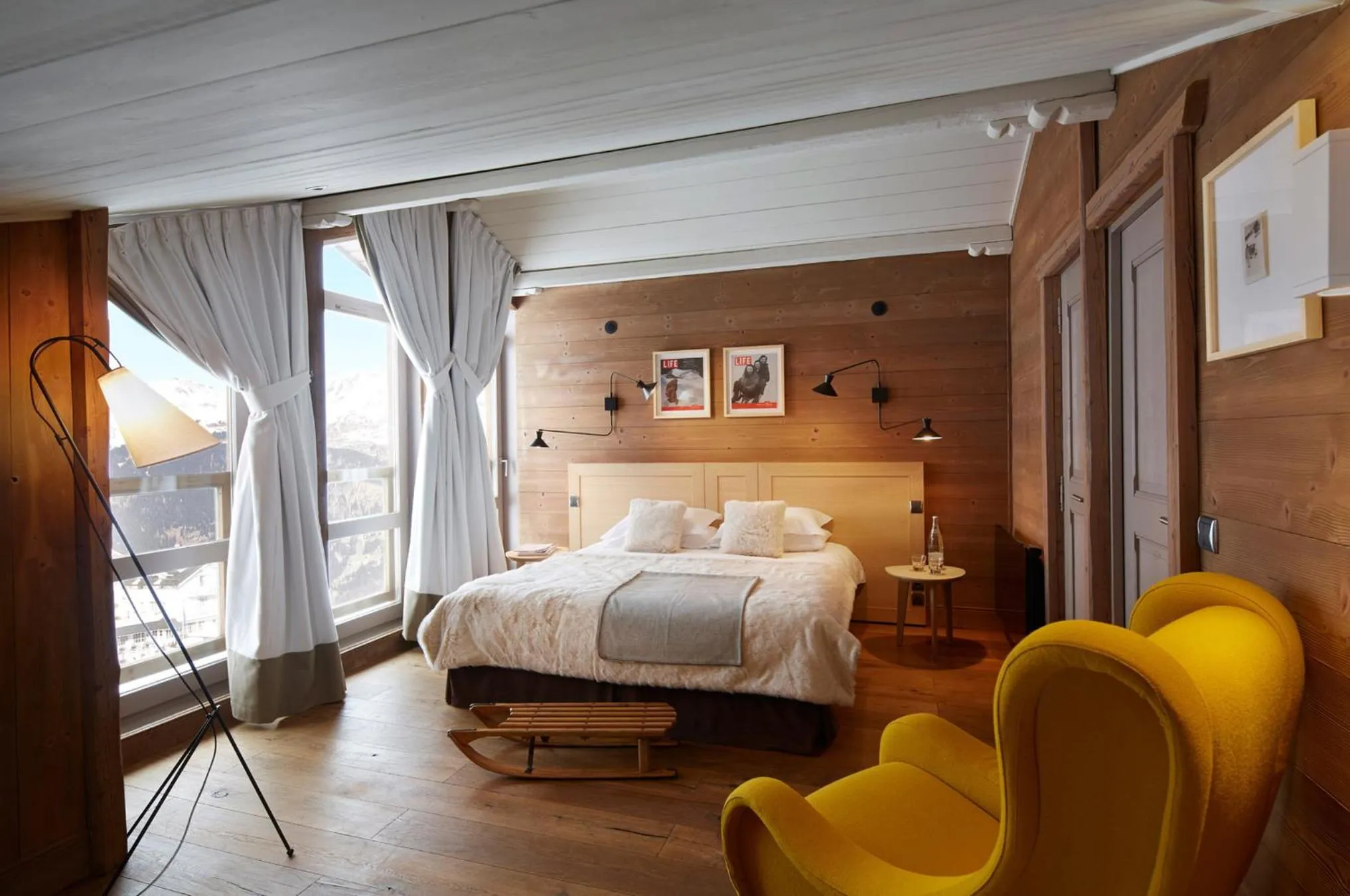 Photo of the whole room, Bed in Les Trois Vallées, a Beaumier hotel