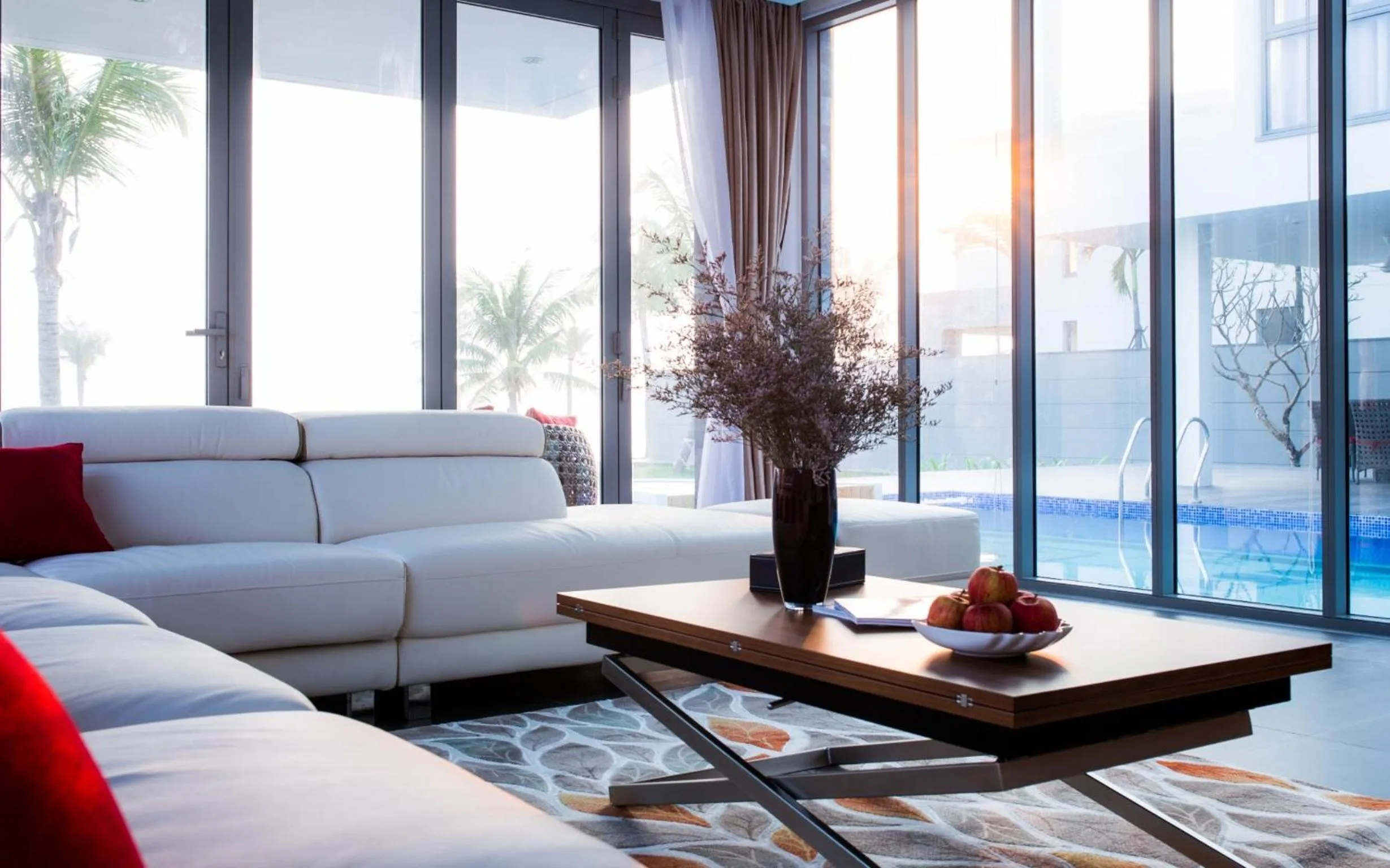 Living room, Lobby/Reception in The Yacht Villa