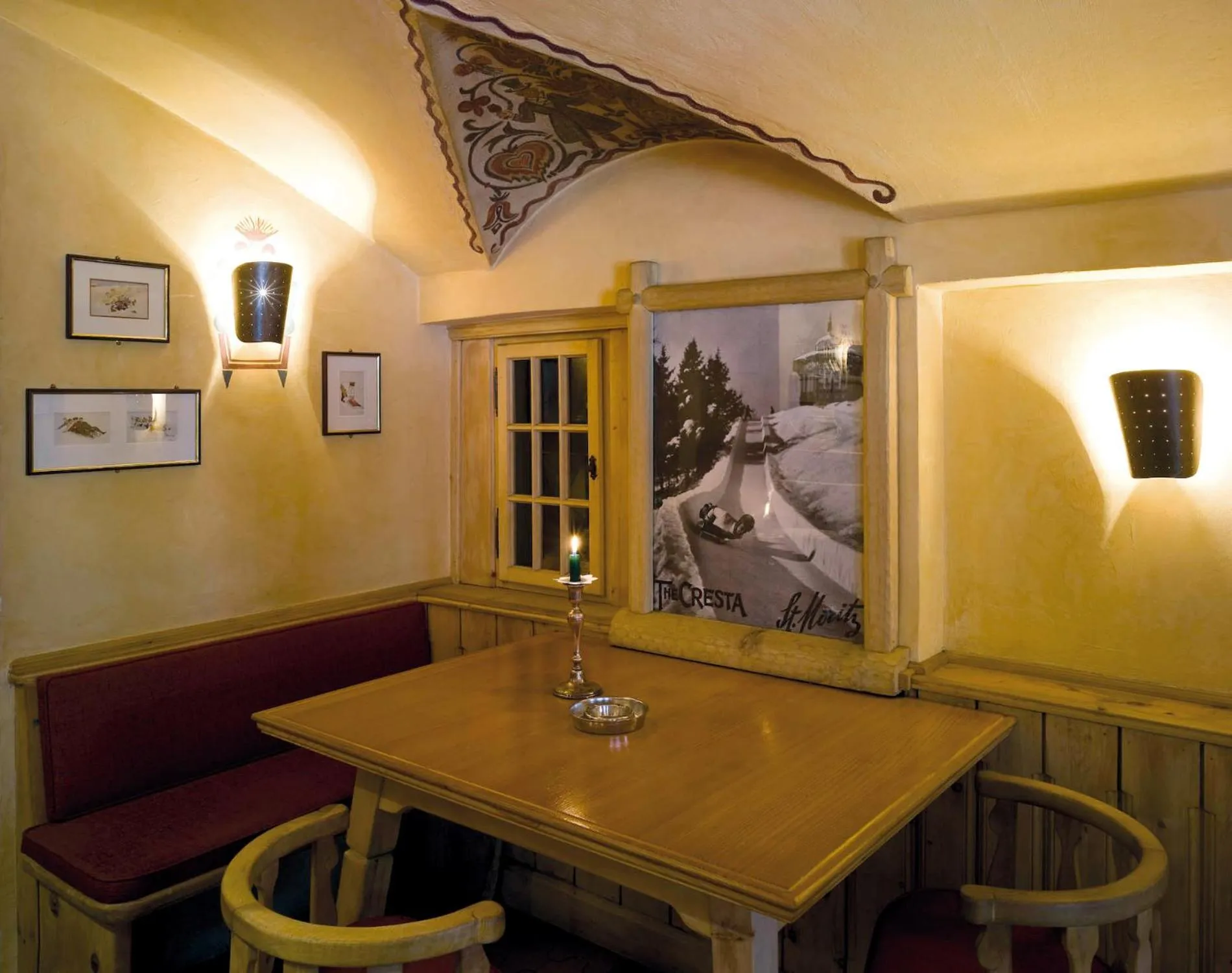 Lounge or bar in Hotel Steffani