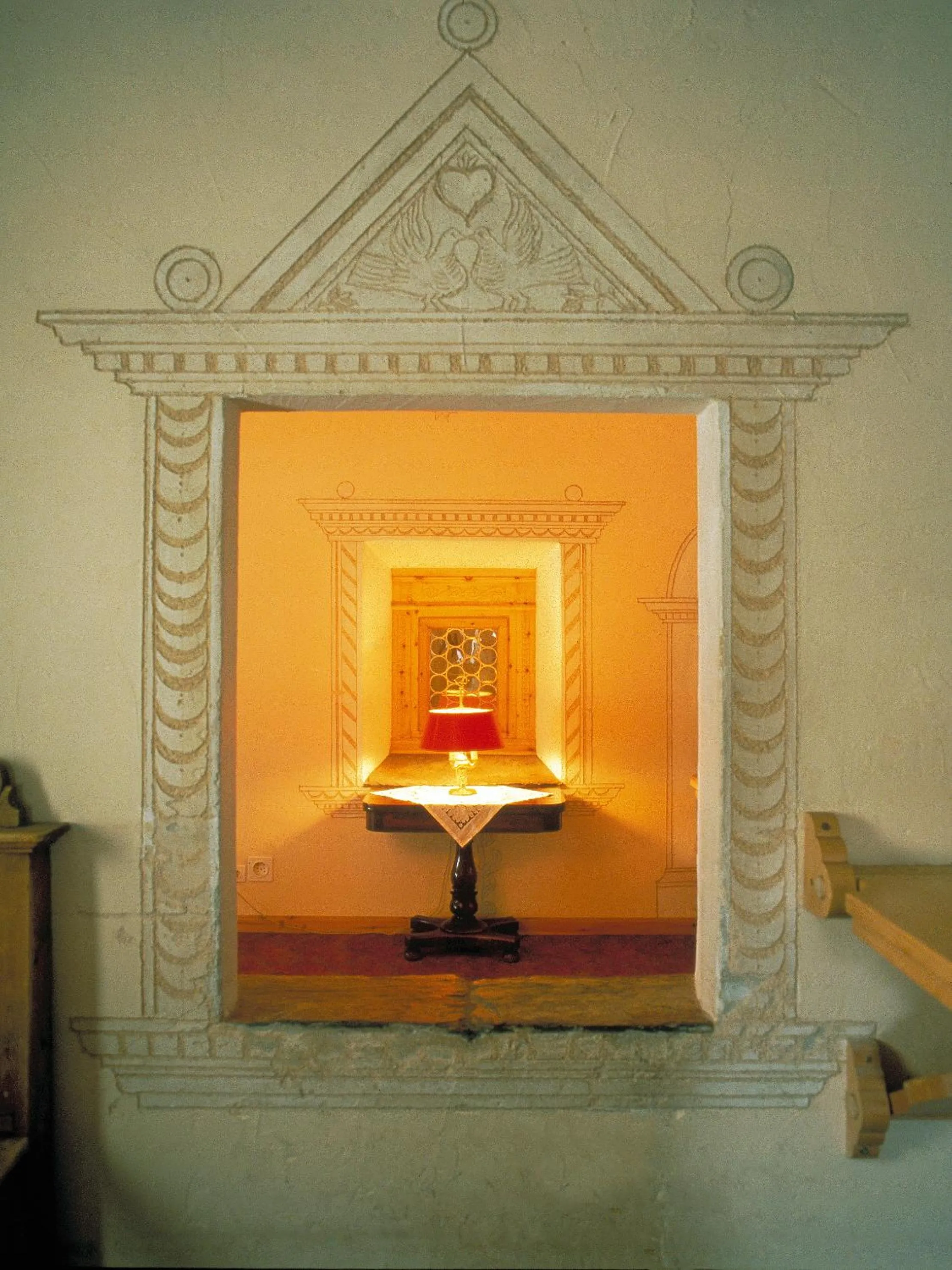 Library in Hotel Steffani