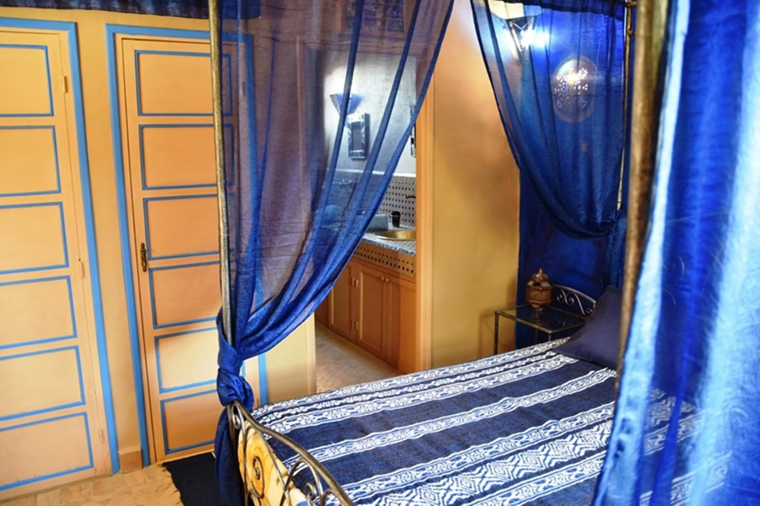 Bed in Riad Anma