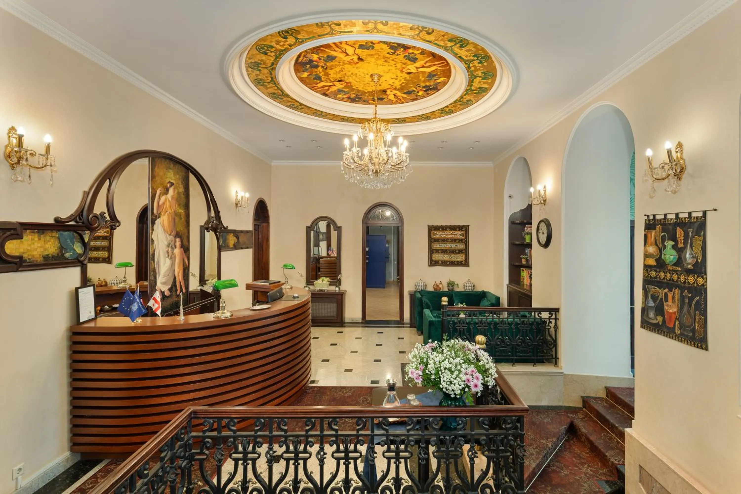 Lobby or reception in Hotel Bella Casa