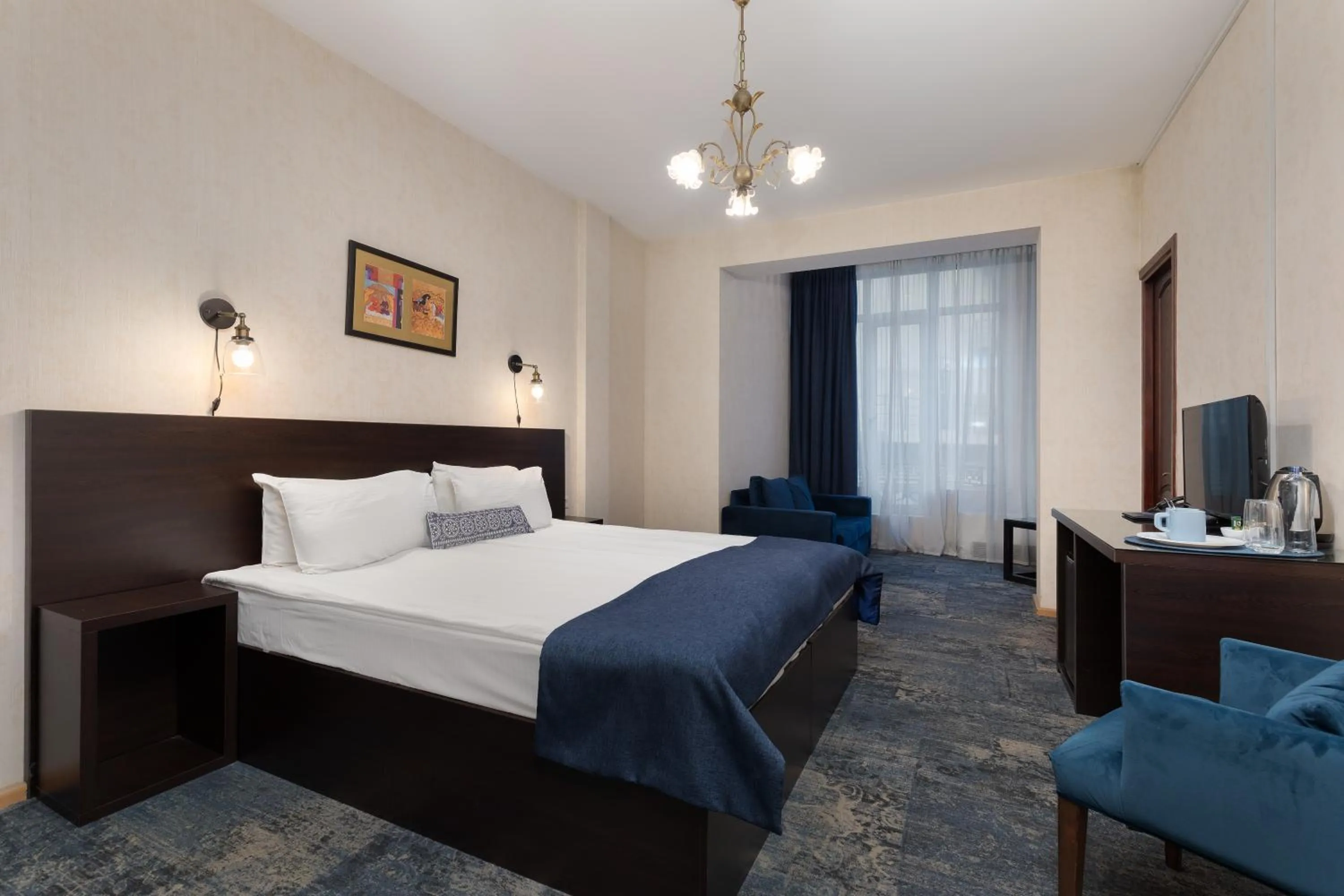 Garden view, Bed in Hotel Bella Casa