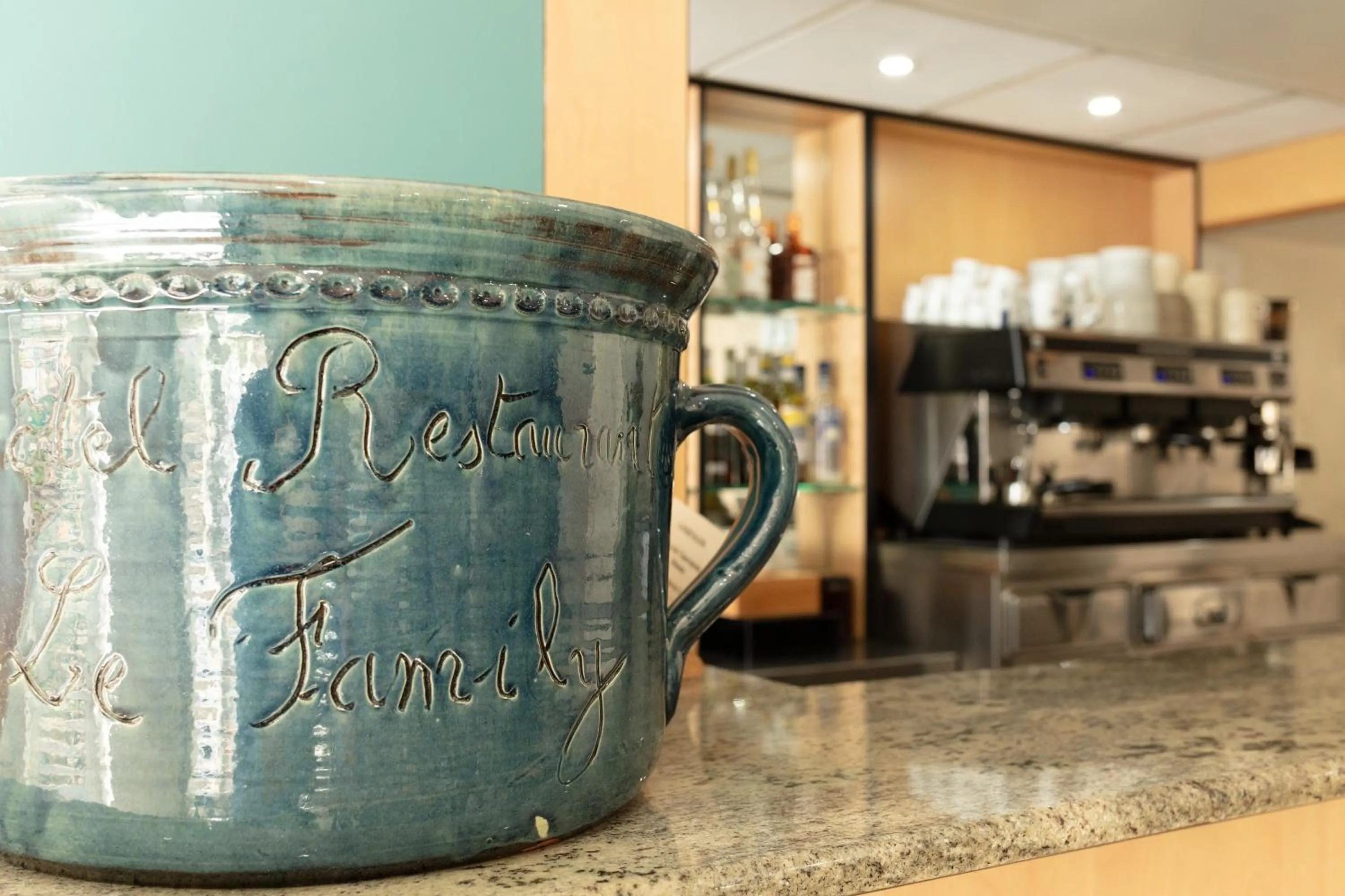 Lounge or bar in Logis Hotel Restaurant Family & Spa