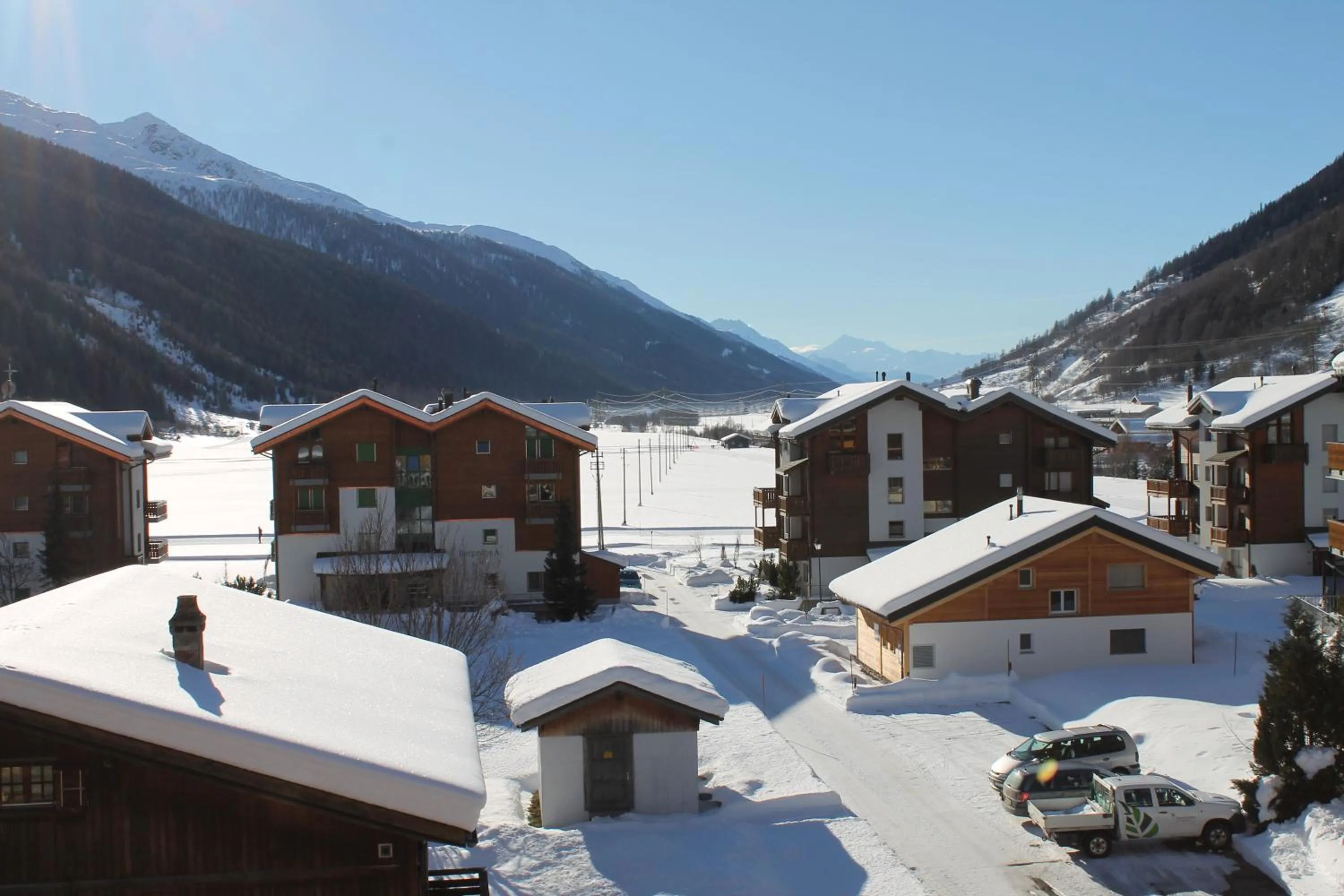 Mountain view in Sporthotel Oberwald
