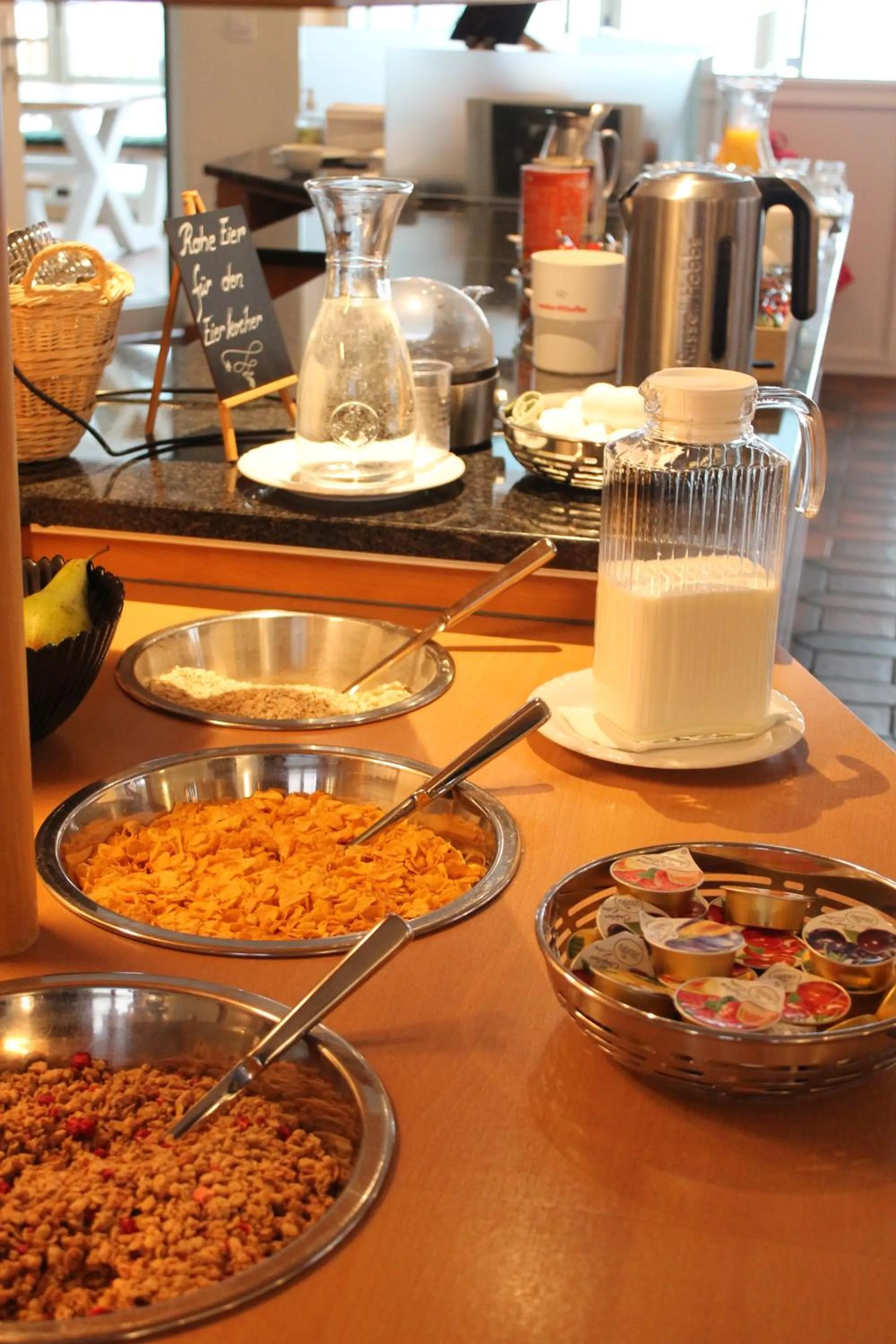 Buffet breakfast in Sporthotel Oberwald