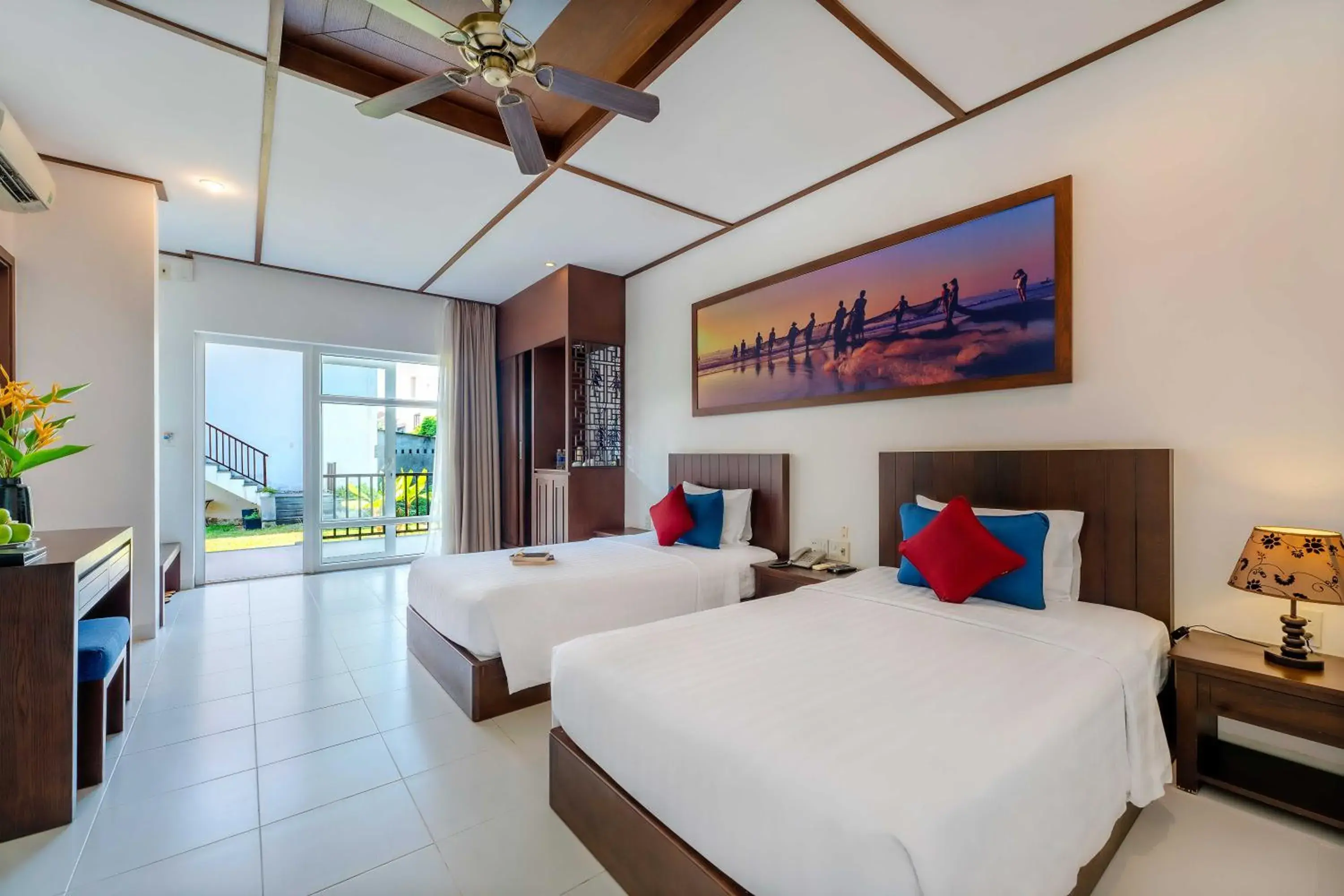 Superior Twin Room in Tam Thanh Beach Resort & Spa Superior Twin Room in Tam Thanh Beach Resort & Spa