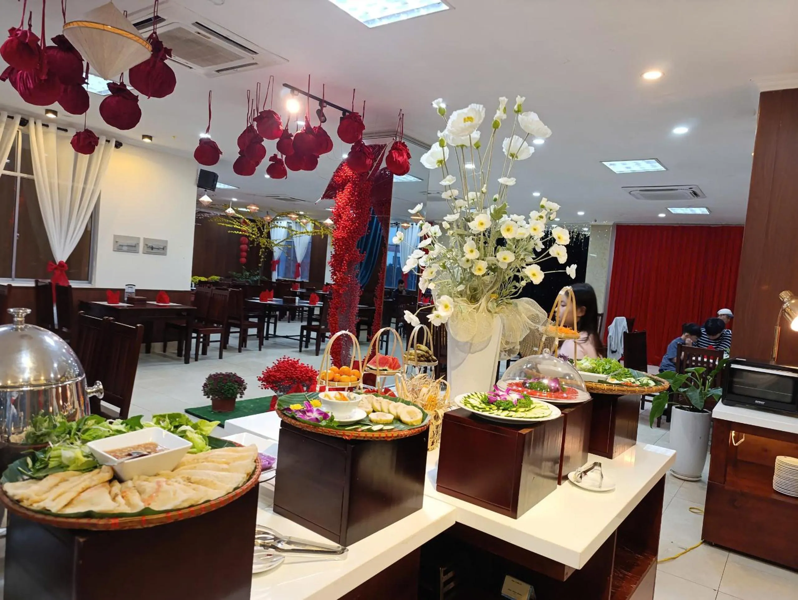 Breakfast in Khách Sạn Hùng Vương Quảng Ngãi