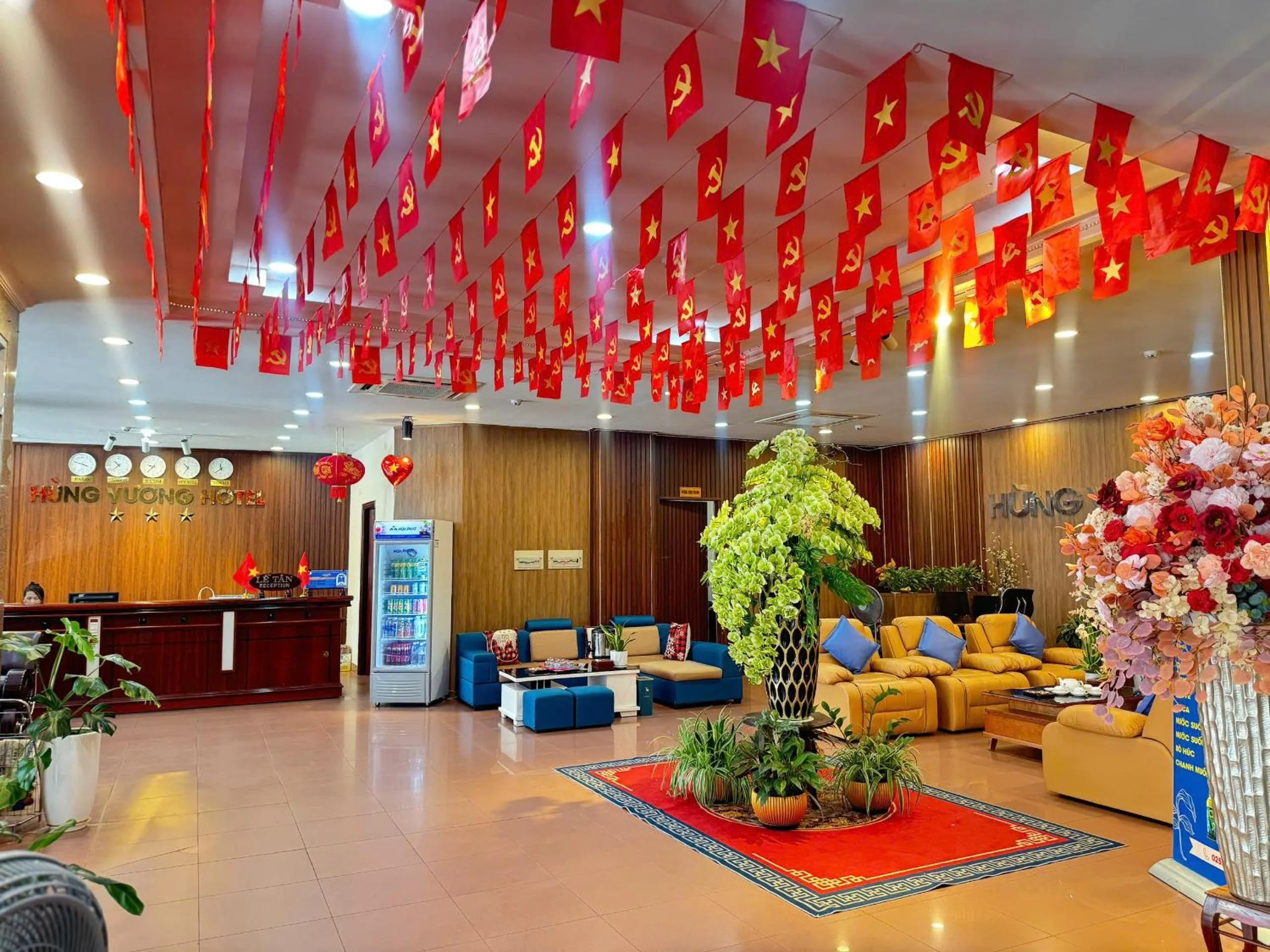 Lobby or reception in Khách Sạn Hùng Vương Quảng Ngãi