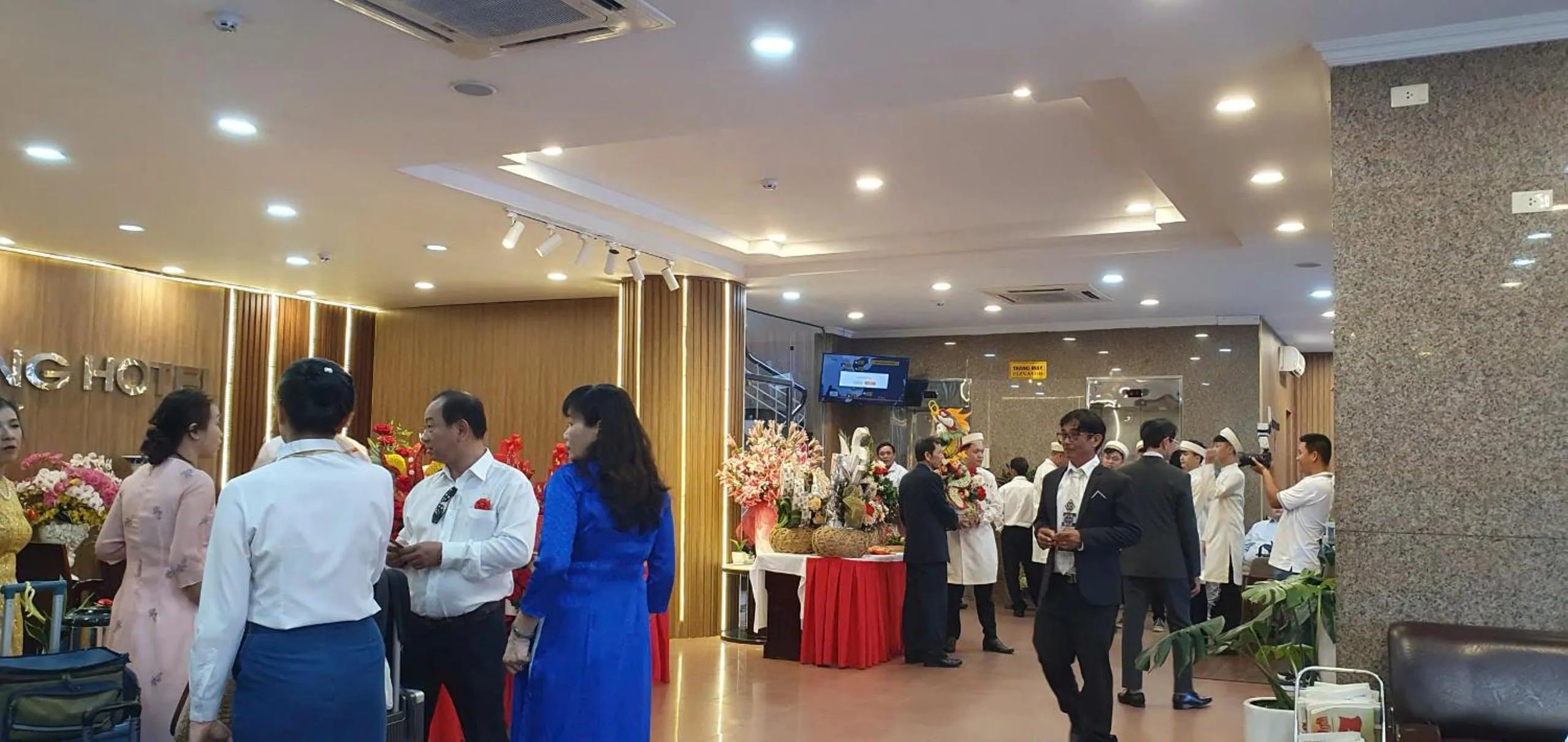 Lobby or reception in Khách Sạn Hùng Vương Quảng Ngãi