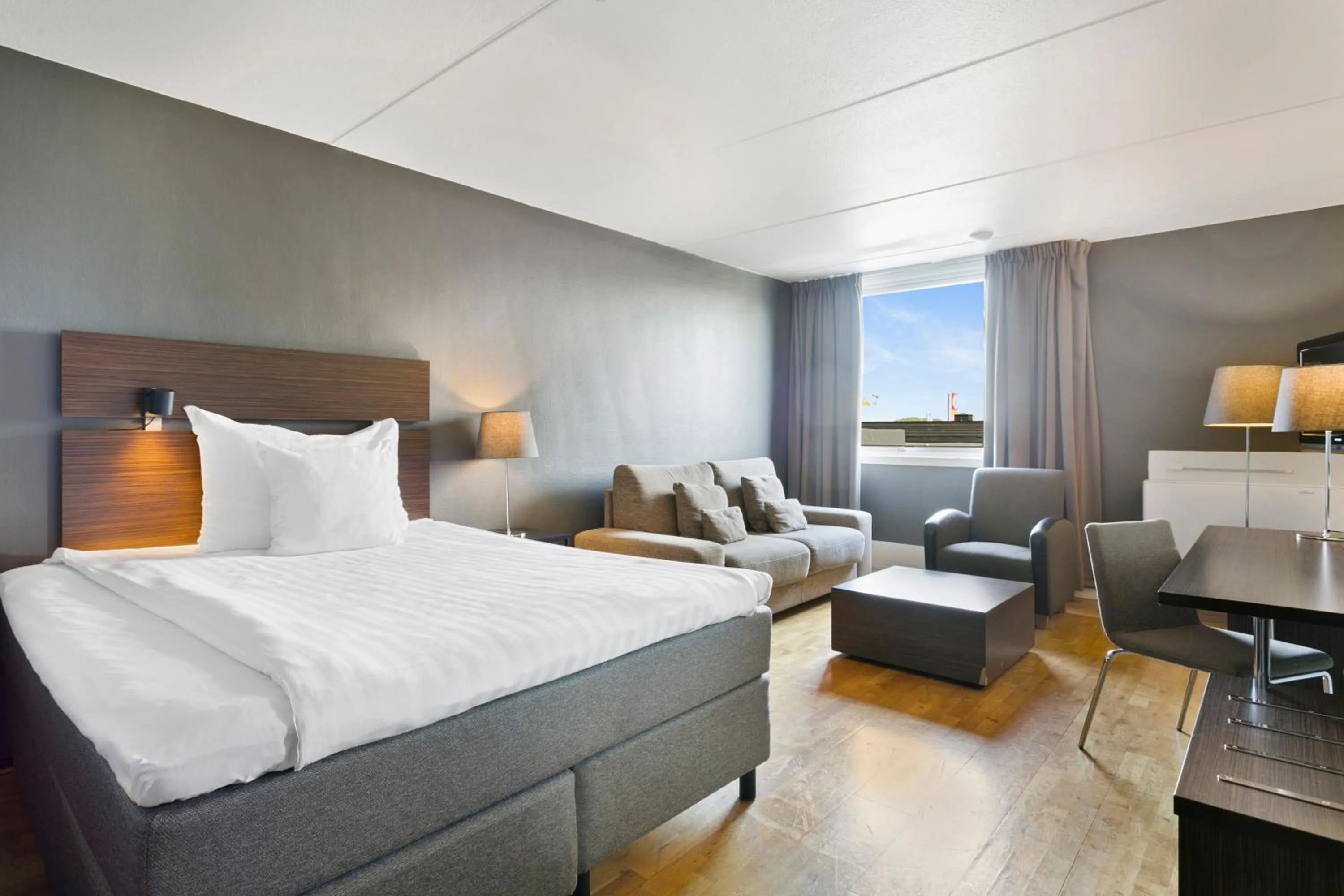 Bed in Quality Hotel Winn