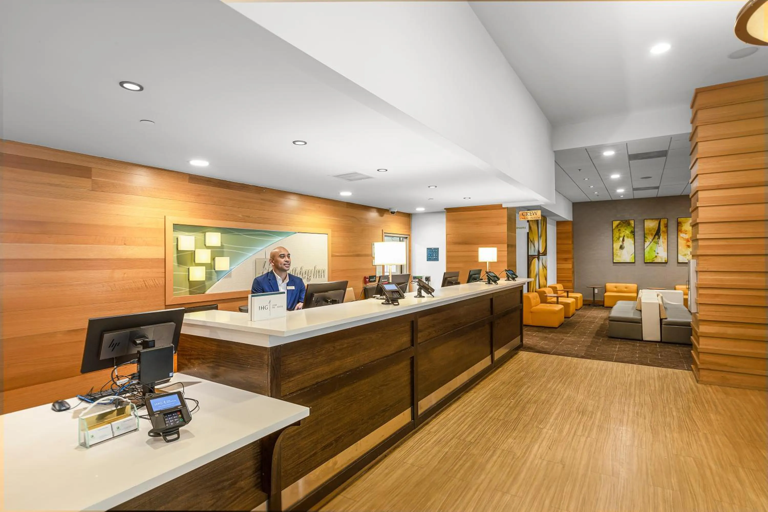 Lobby or reception in Holiday Inn San Francisco - Golden Gateway newly renovated with No Resort Fee
