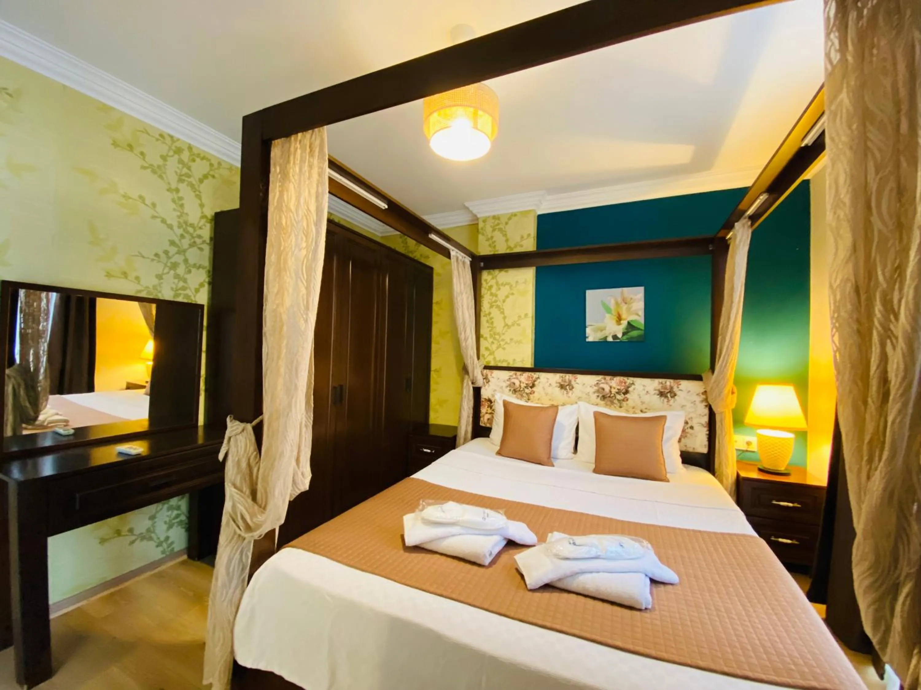 Bed in Royal Loft Suit