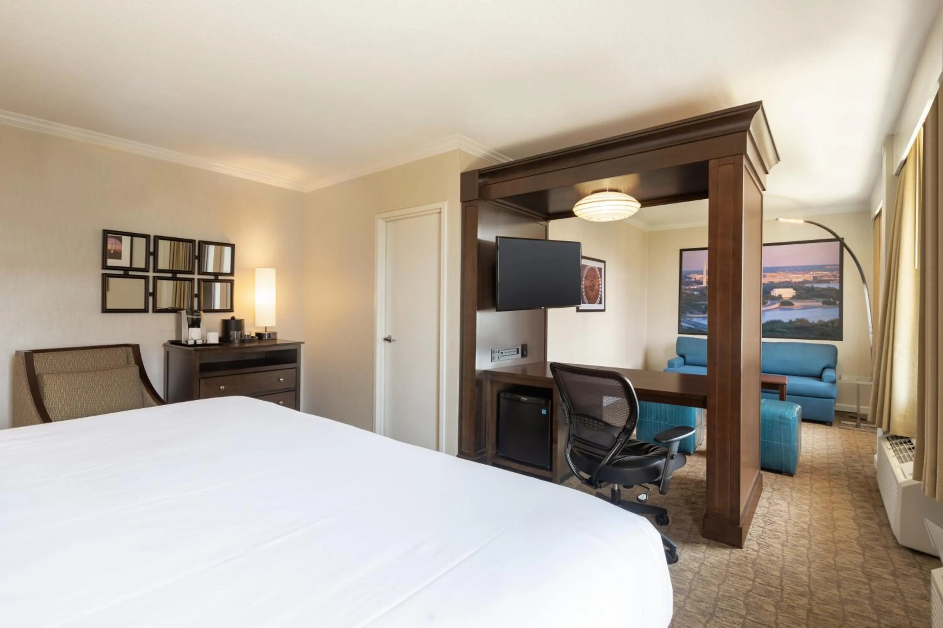 Photo of the whole room, Bed in Crowne Plaza Crystal City-Washington, D.C. by IHG