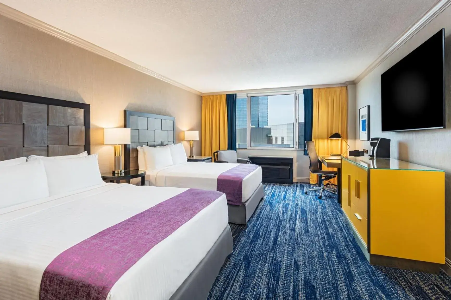 Double Room - Disability Access in E Central Hotel Downtown Los Angeles Double Room - Disability Access in E Central Hotel Downtown Los Angeles