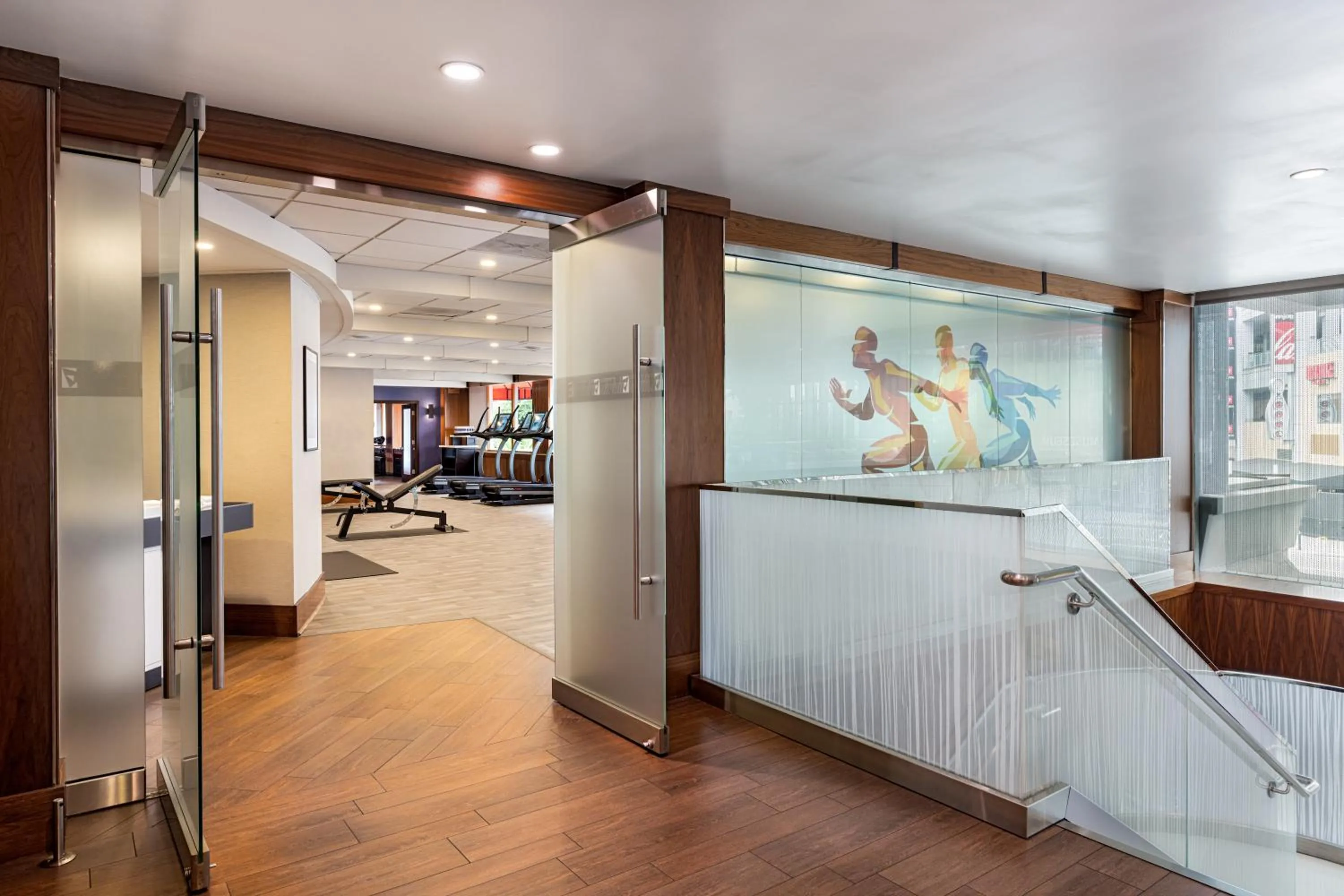 Fitness centre/facilities in E Central Hotel Downtown Los Angeles