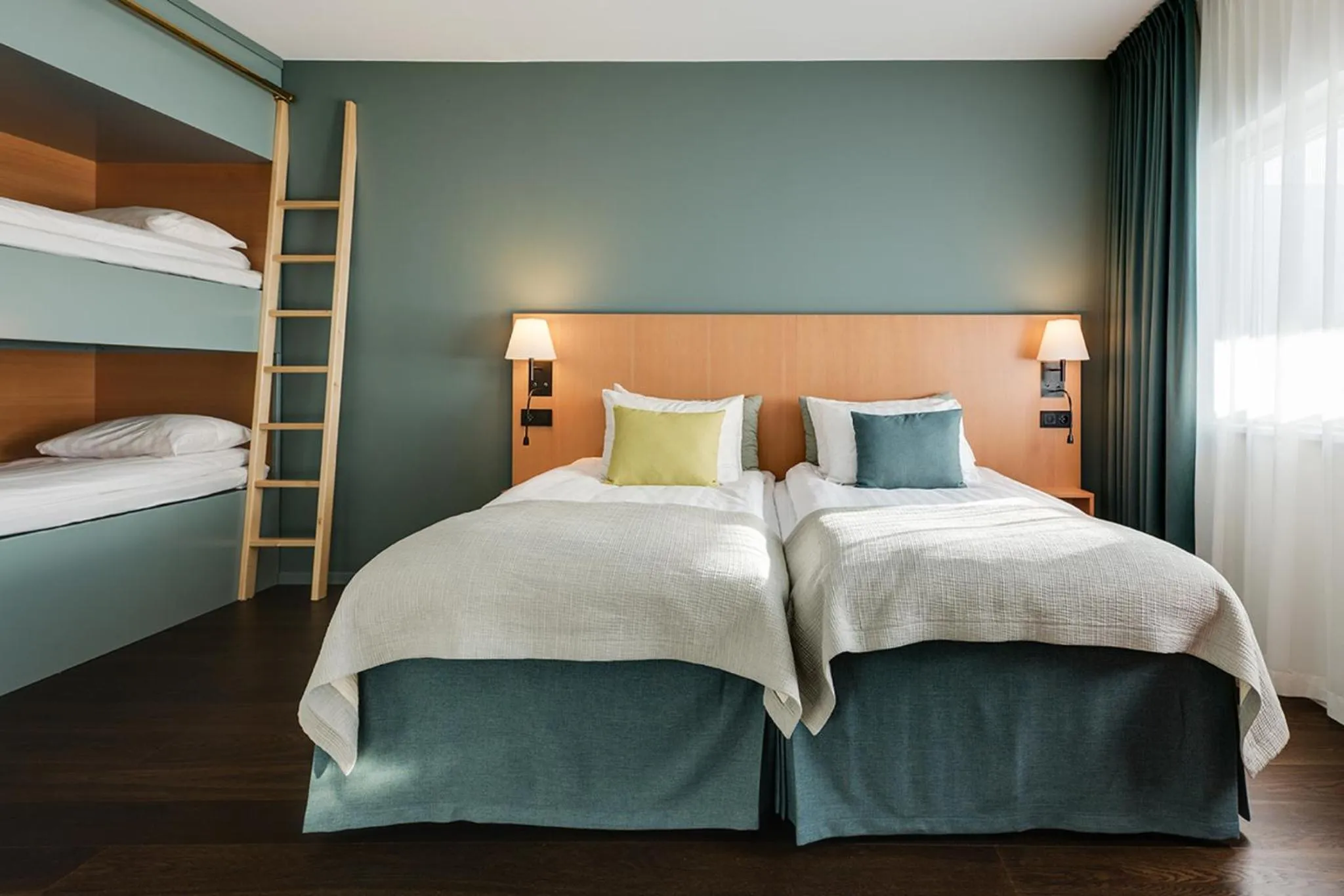 Bed in Quality Hotel Globe